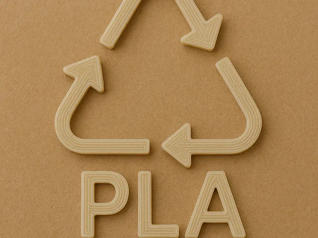 PLA recycling symbol