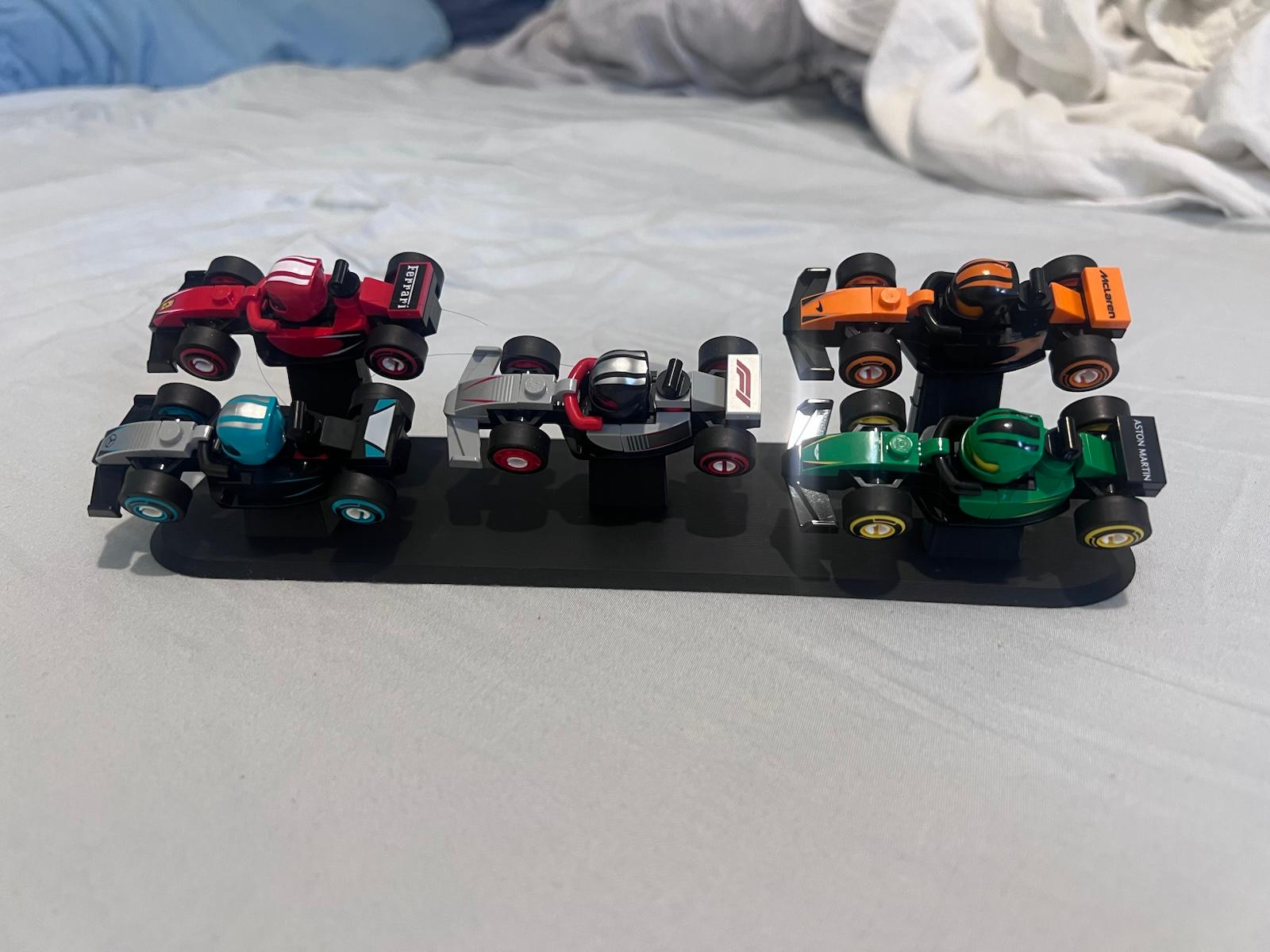 Lego F1 stand - 5 car