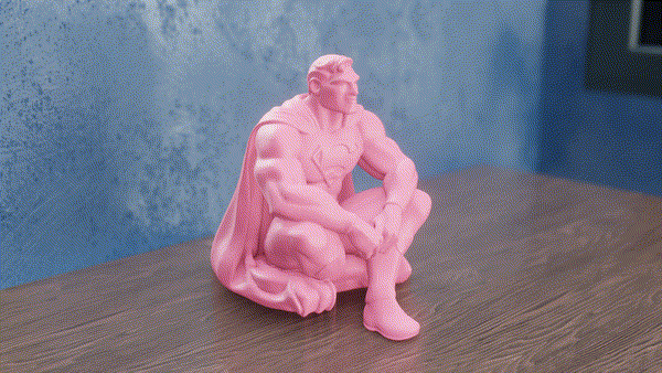 Sitting Superman — thumbnail 3
