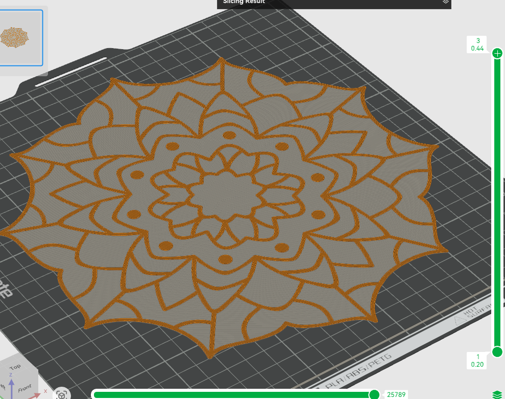 Decorative wall frame-2