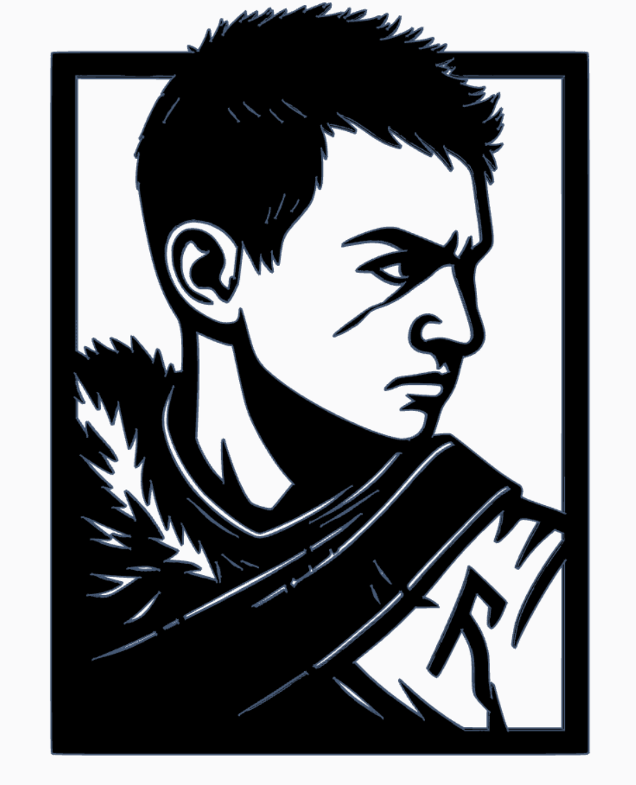 Atreus wallart - God of war Ragnarok.