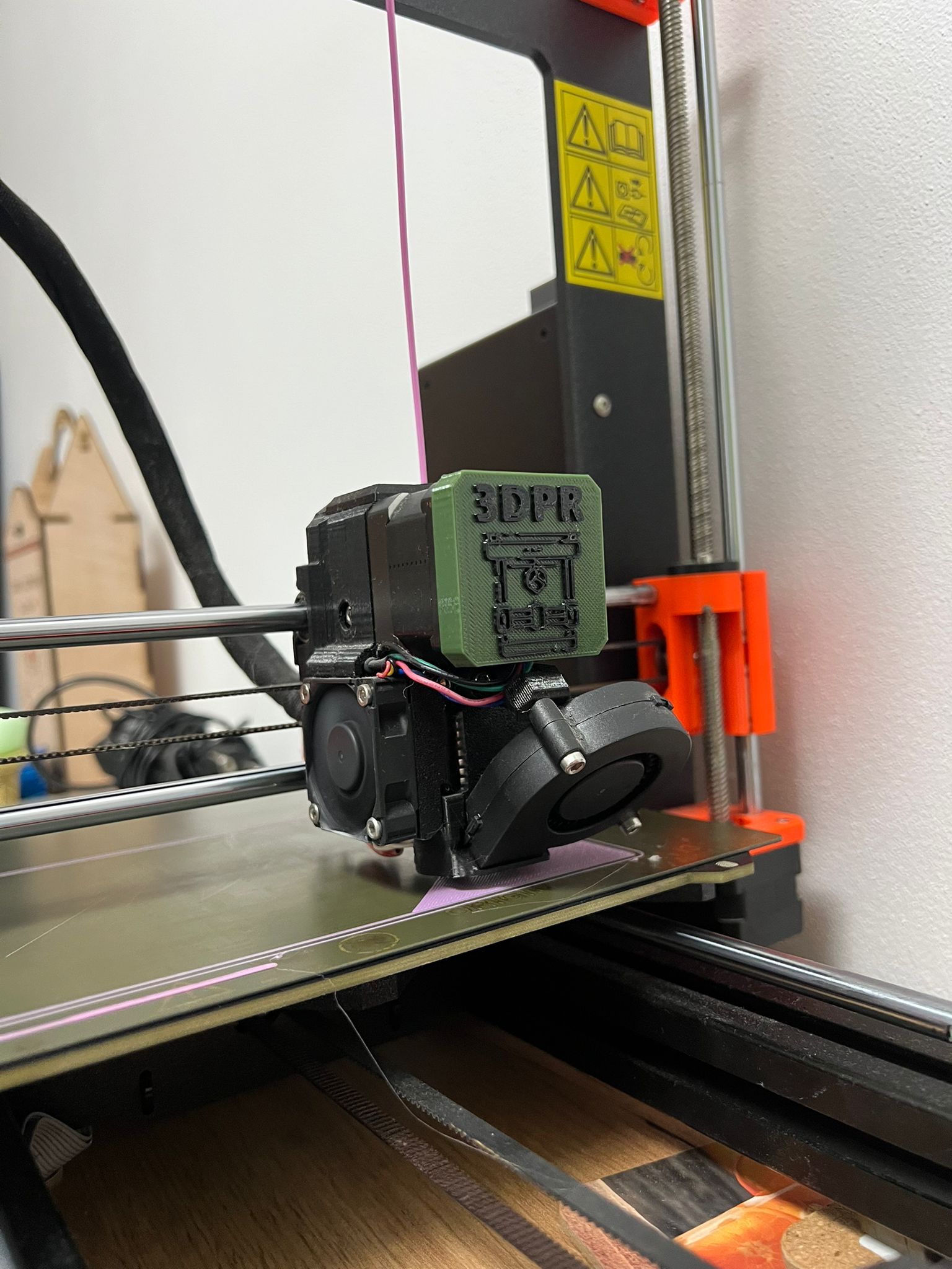 Prusa i3 mk3s customizable cap 3D model