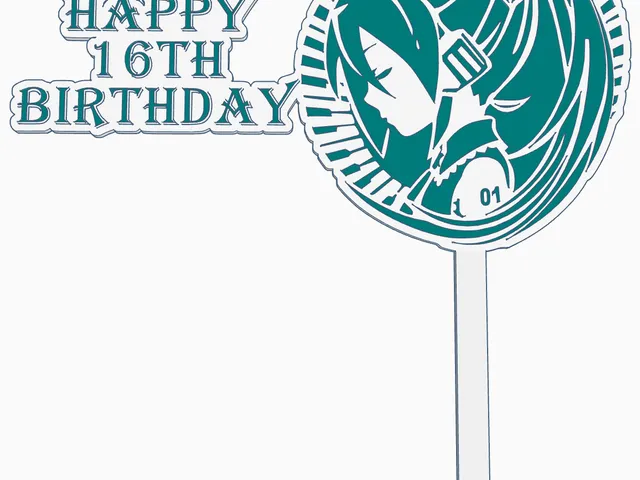 Miku Cake Topper
