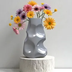 Rock Vase - Modern Sculptural Planter