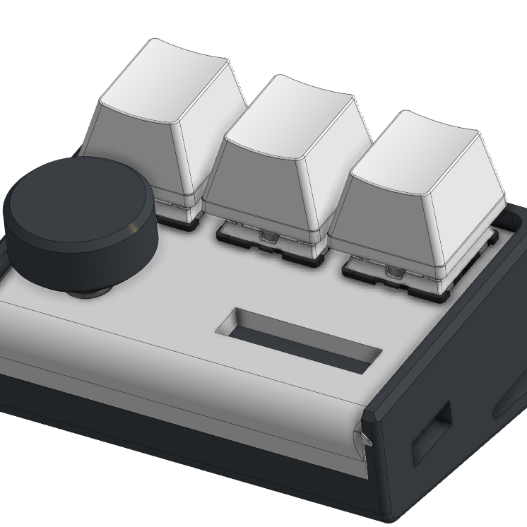 Simple Hackpad by James Lin | Download free STL model | Printables.com