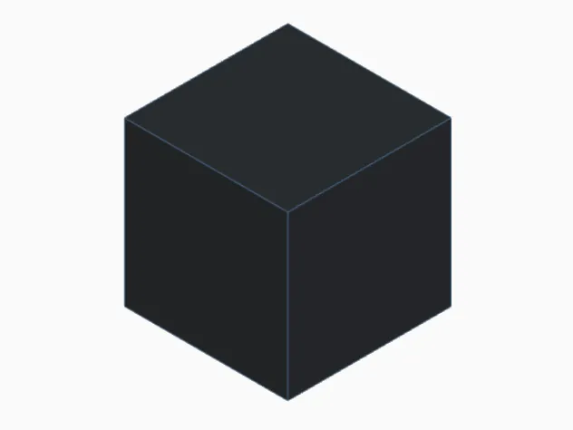 Cube (2cm x 2cm x 2cm)