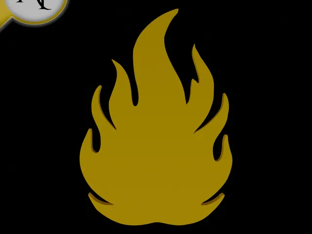 Simple Flame Symbol - 2D Art