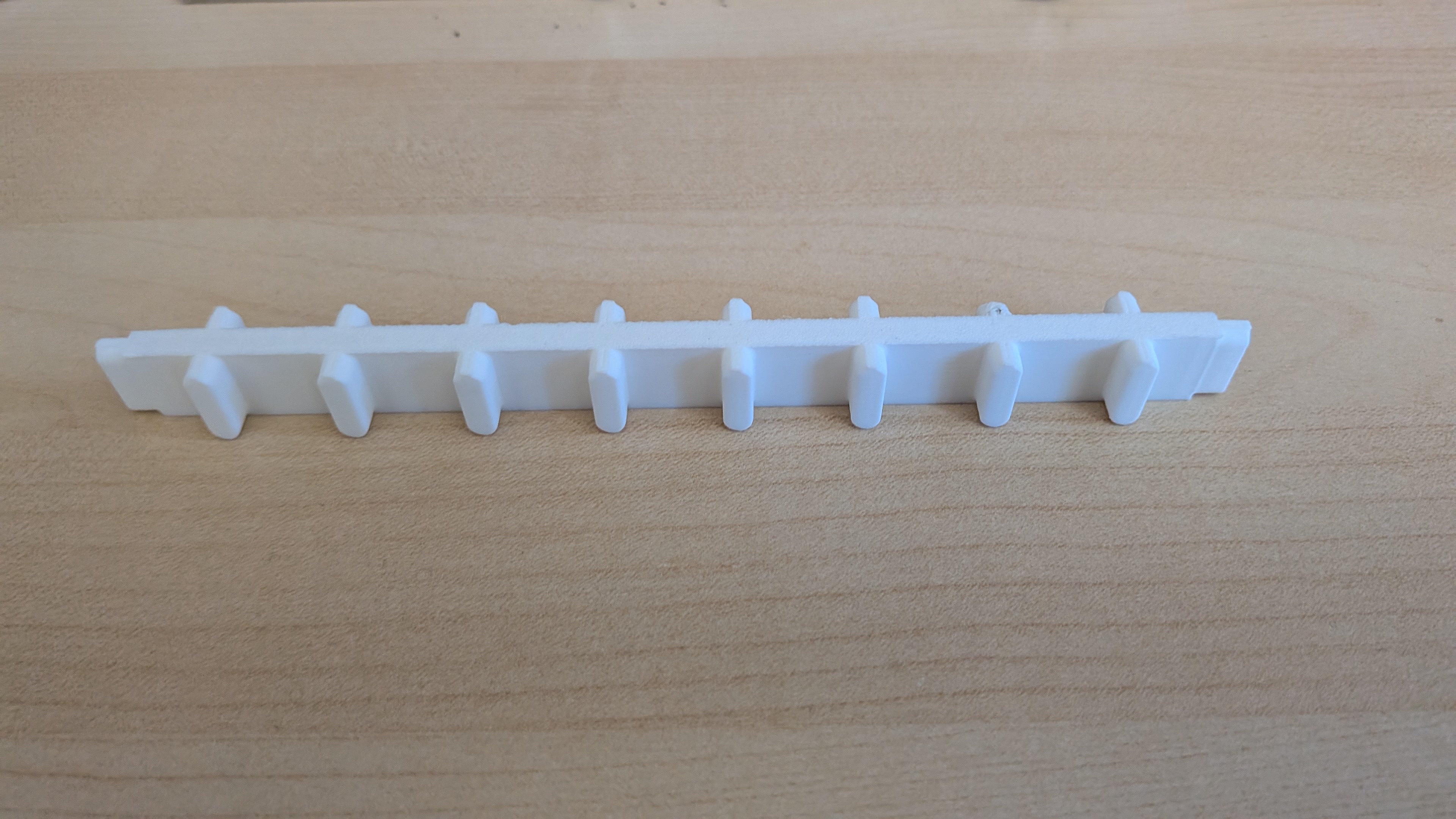 Customizable IKEA Components - Parametric connector with plugs 3D model thumbnail