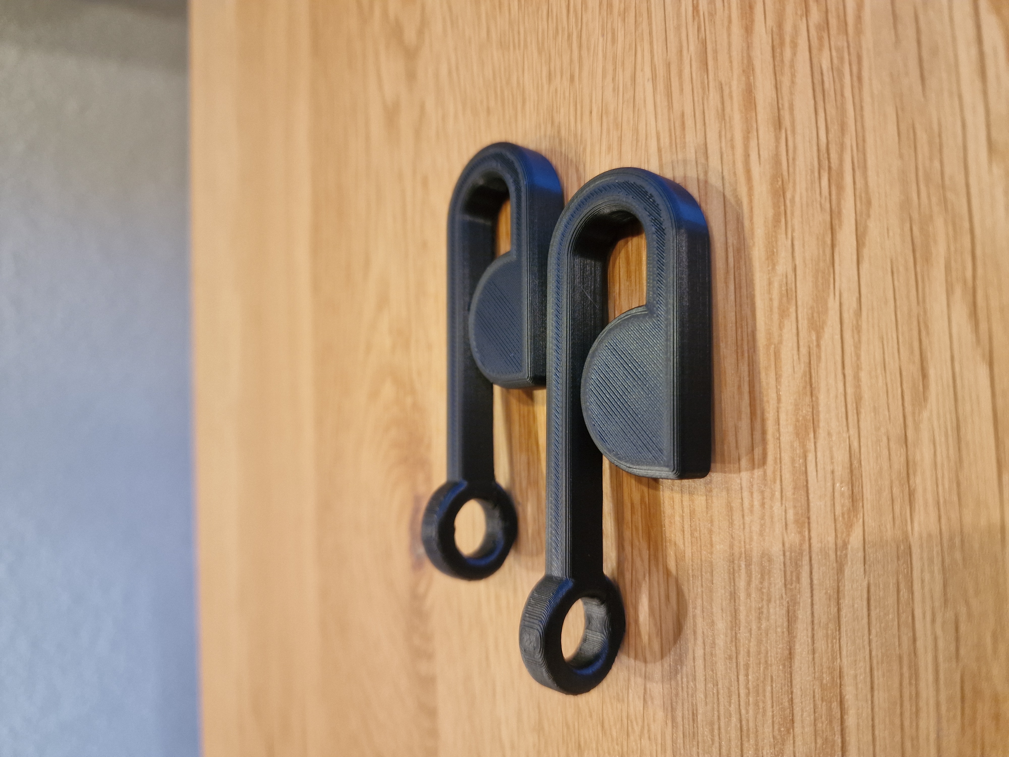 Miniatura 2 do modelo 3D Hanger hook for clotheslins