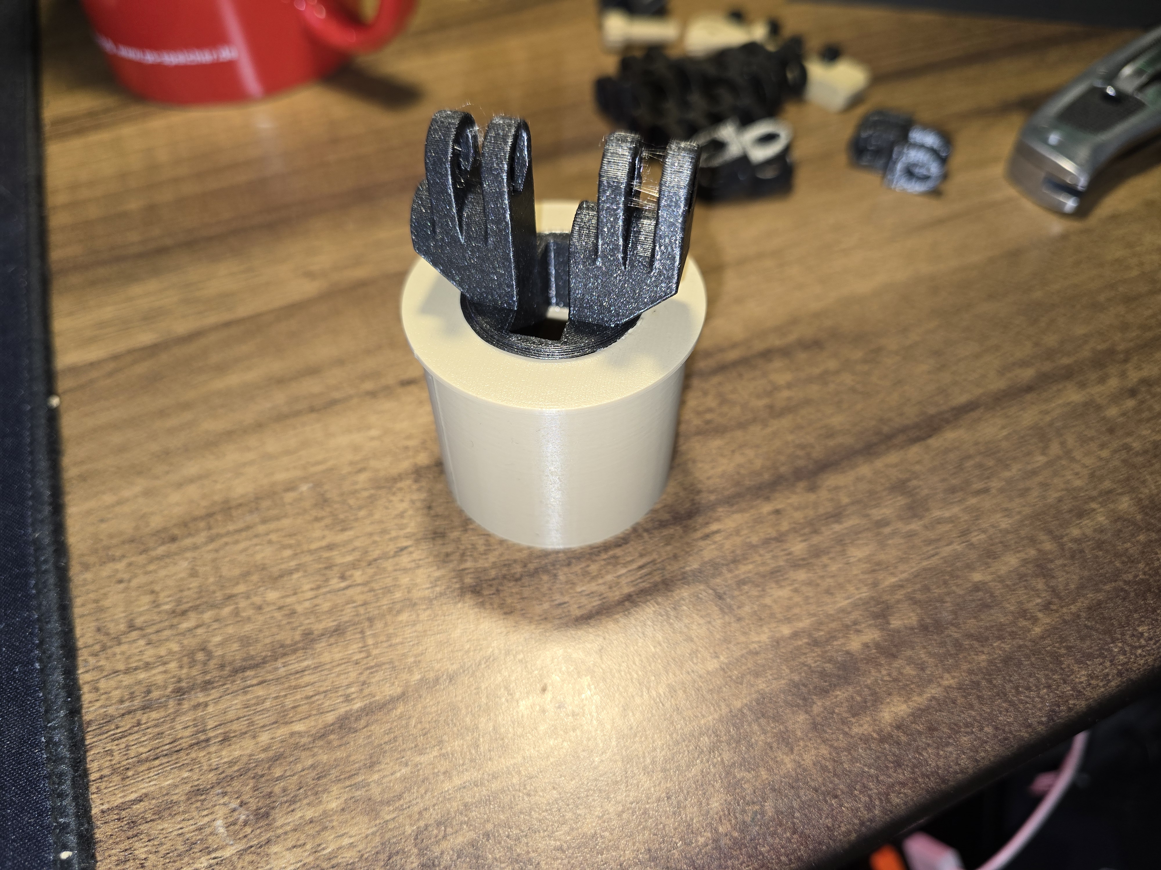 Build your own lamp - Halterung für den Amazon Dual Monitor Arm