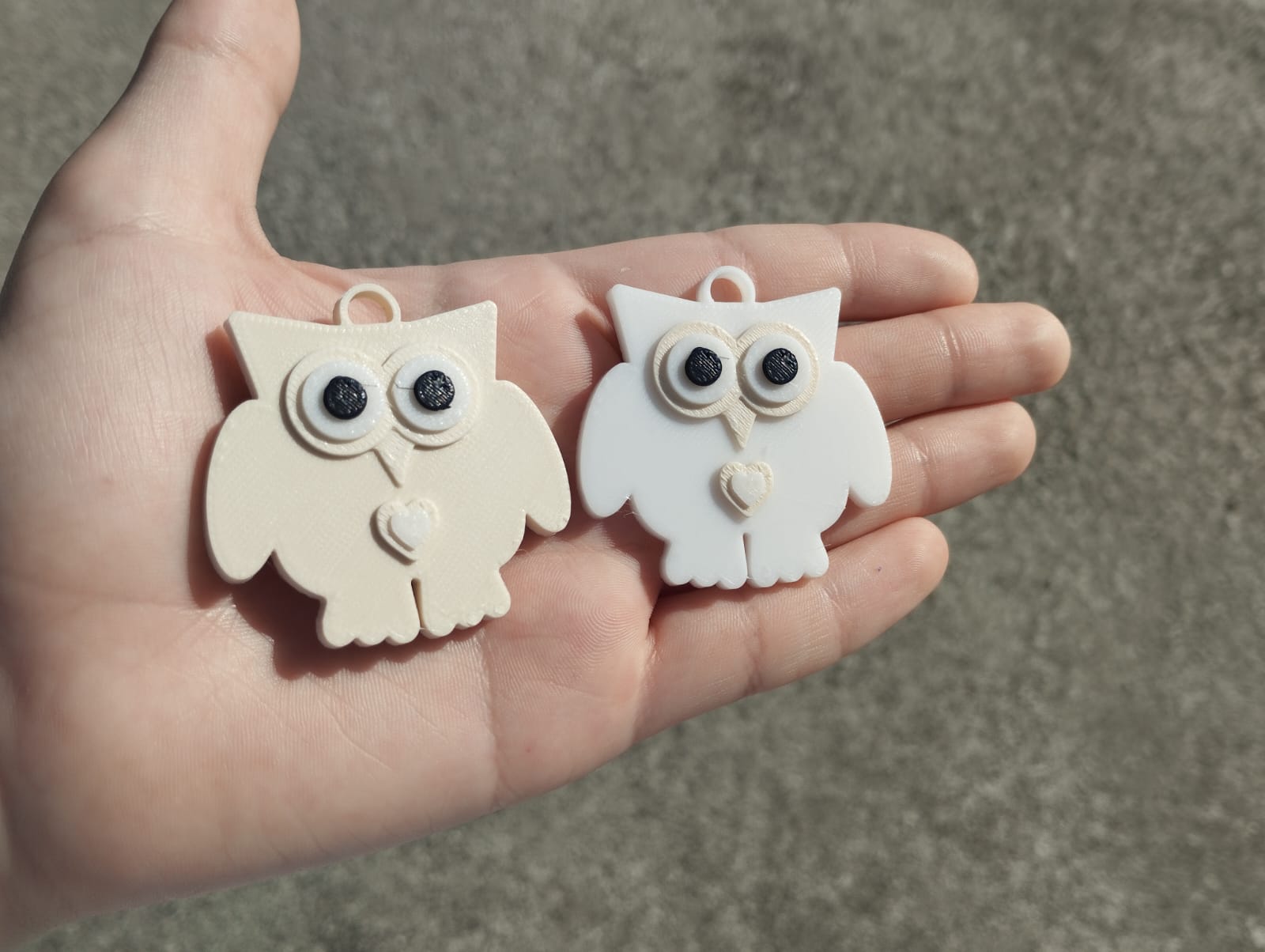 Owl Keychain Multicolor (!!!Ams system is not needed !!!)