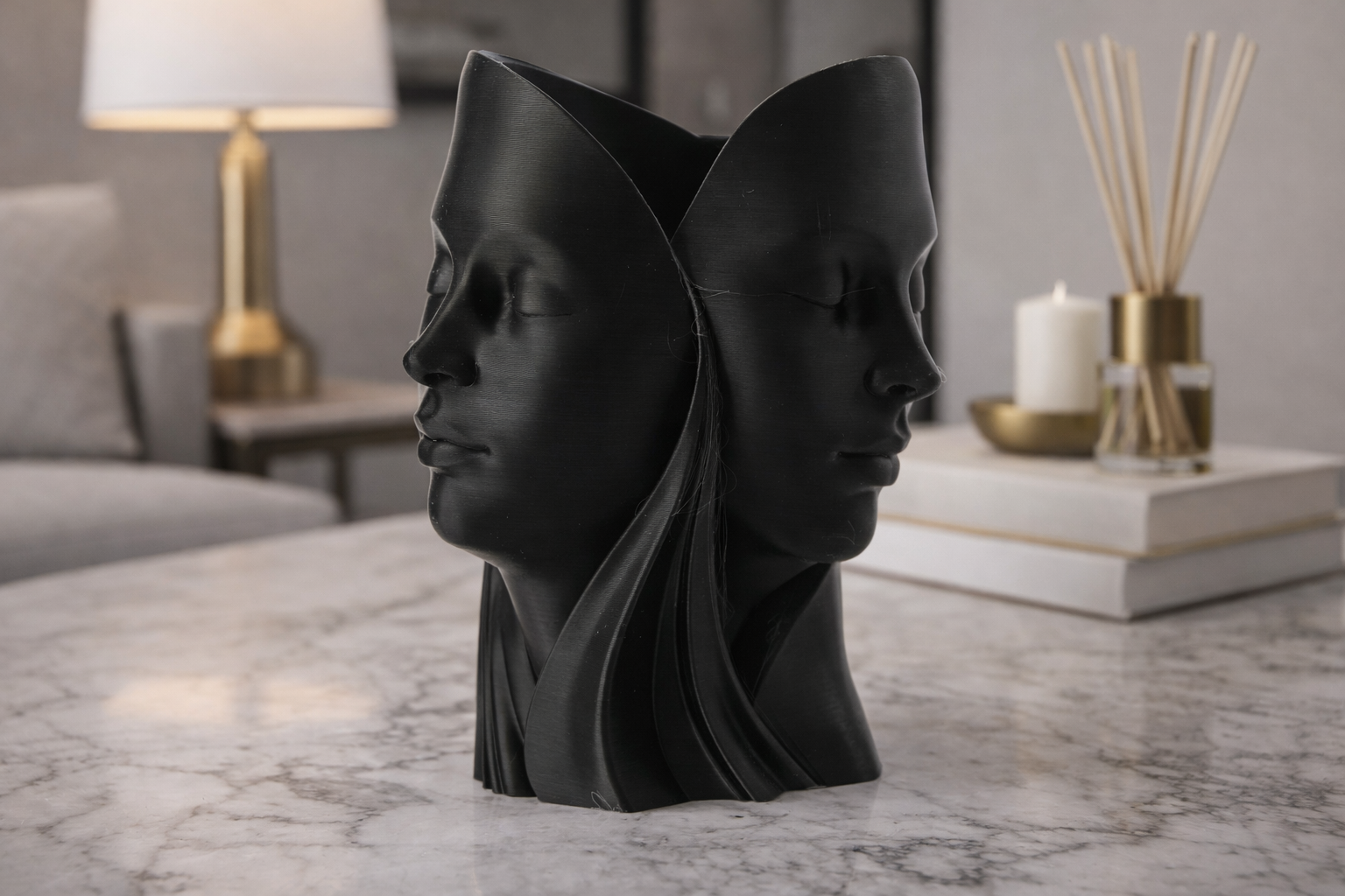 Dual Face Vase