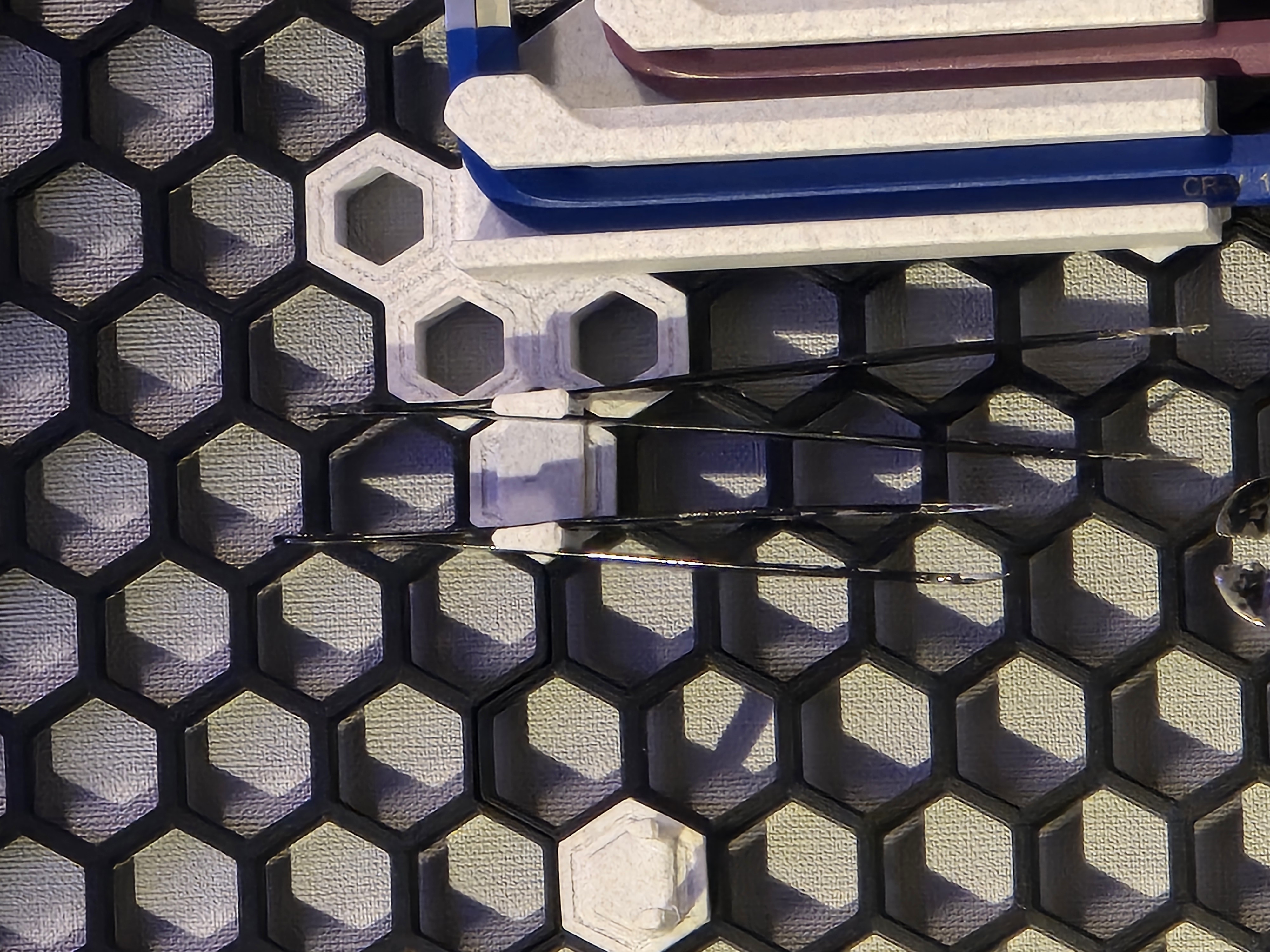 tweezer holder for honecomb storage wall HSW 3D model