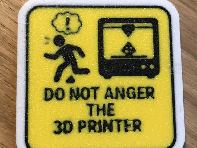 do not anger the 3d printer