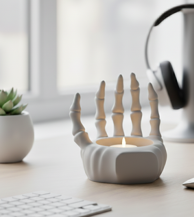 Skeleton Hand Planter / Tealight Holder