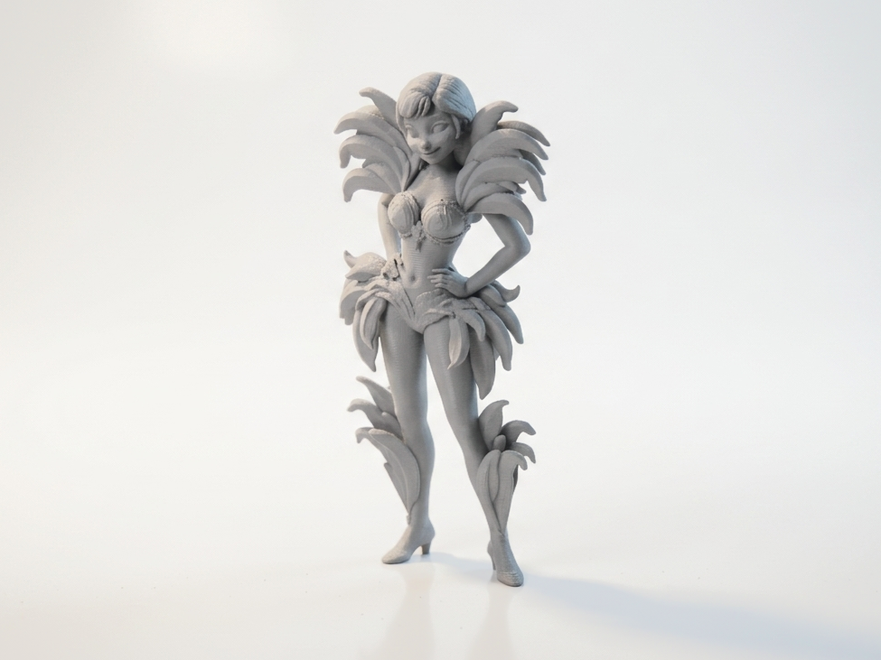 Fantasy Angel Figurine Female Character 3D Printable