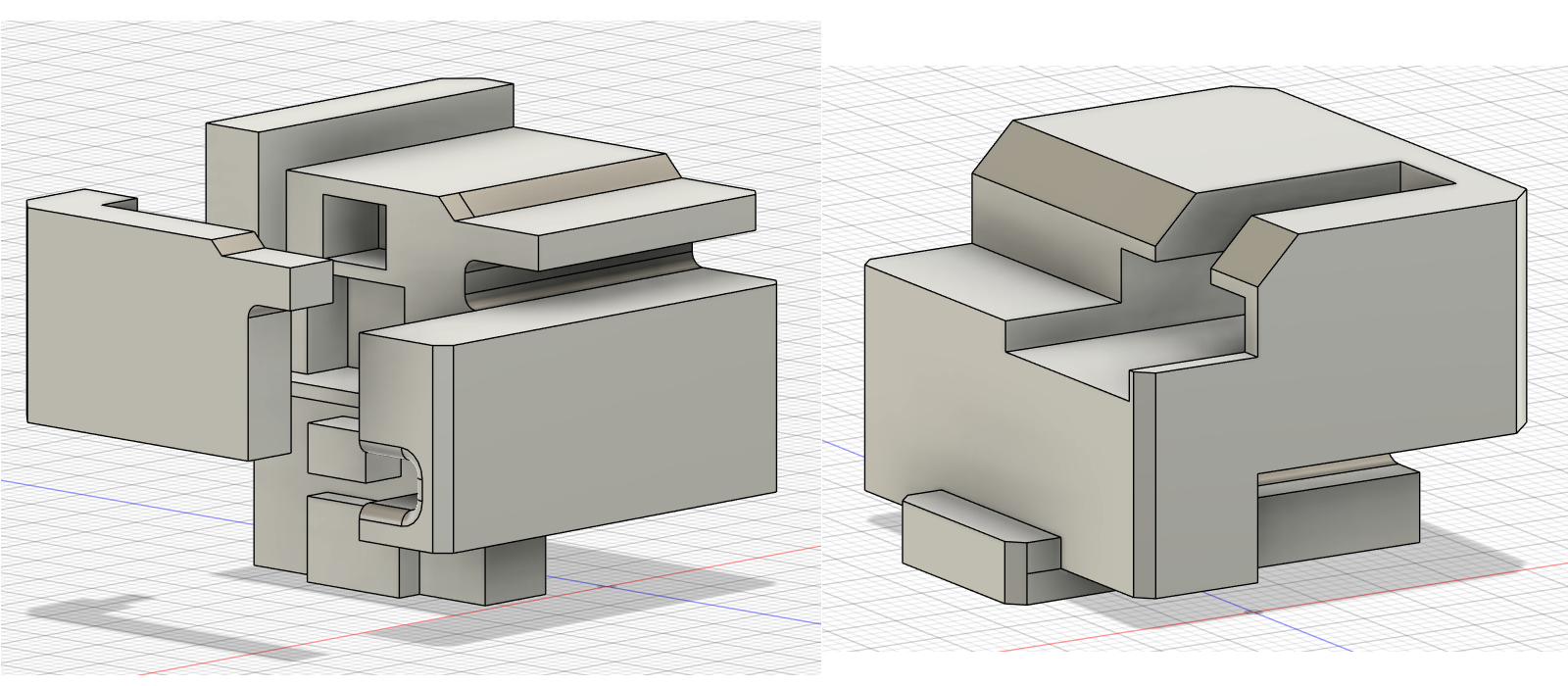 Devastator centred knees connectors