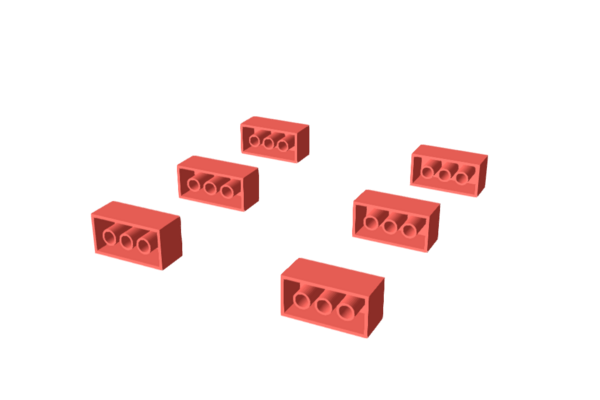 Lego Brick (6 Set)