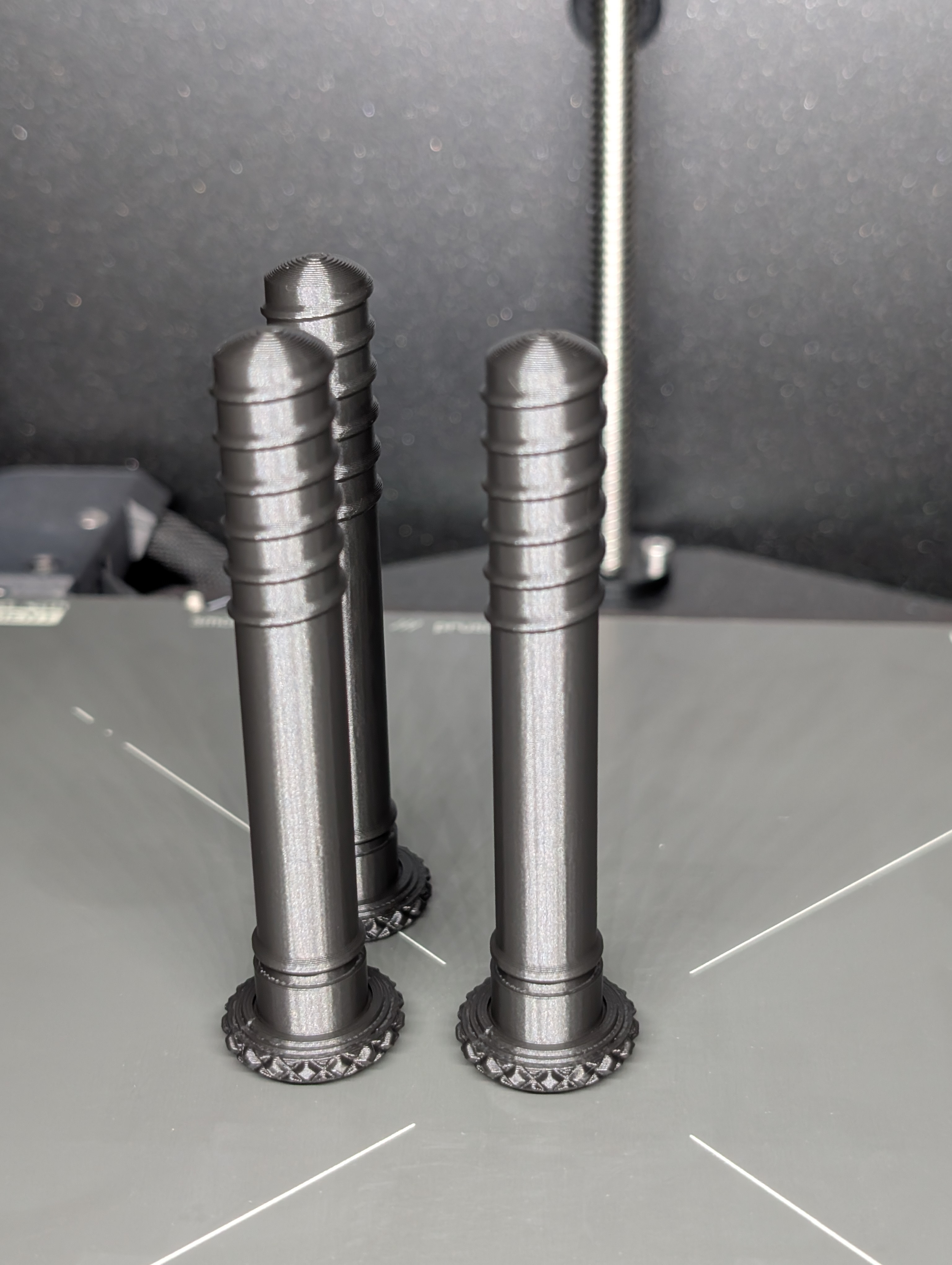 Knurled screw knob (low clearance & filleted & short head) for Copanko Spool holder