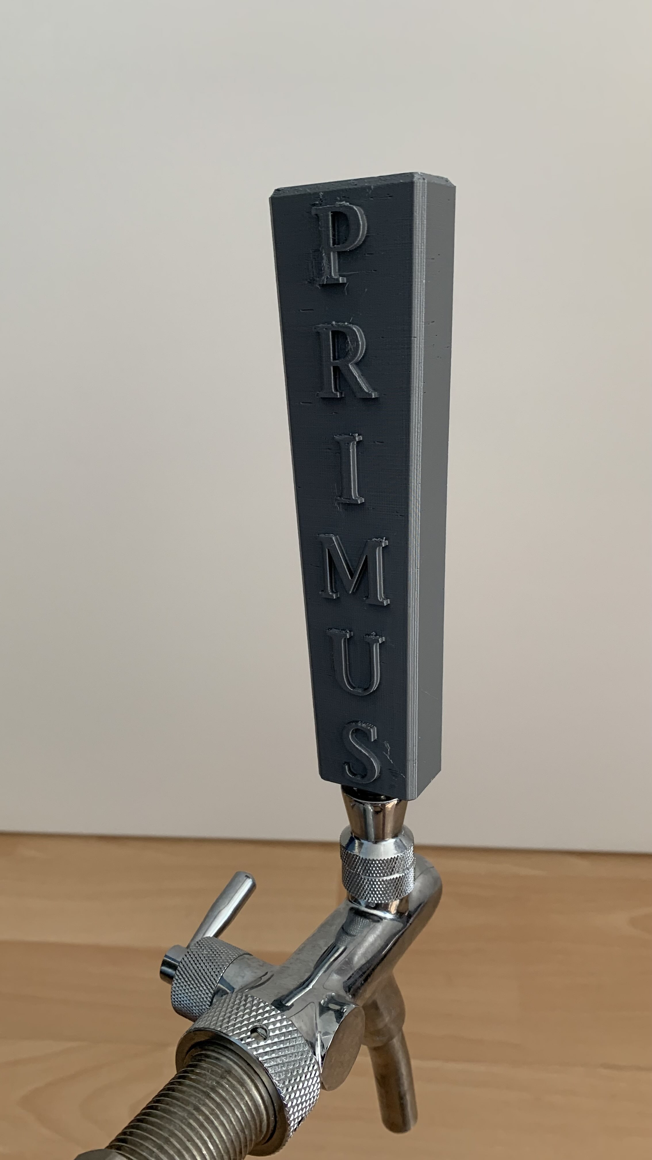 Beer tap handle (primus + customizable)