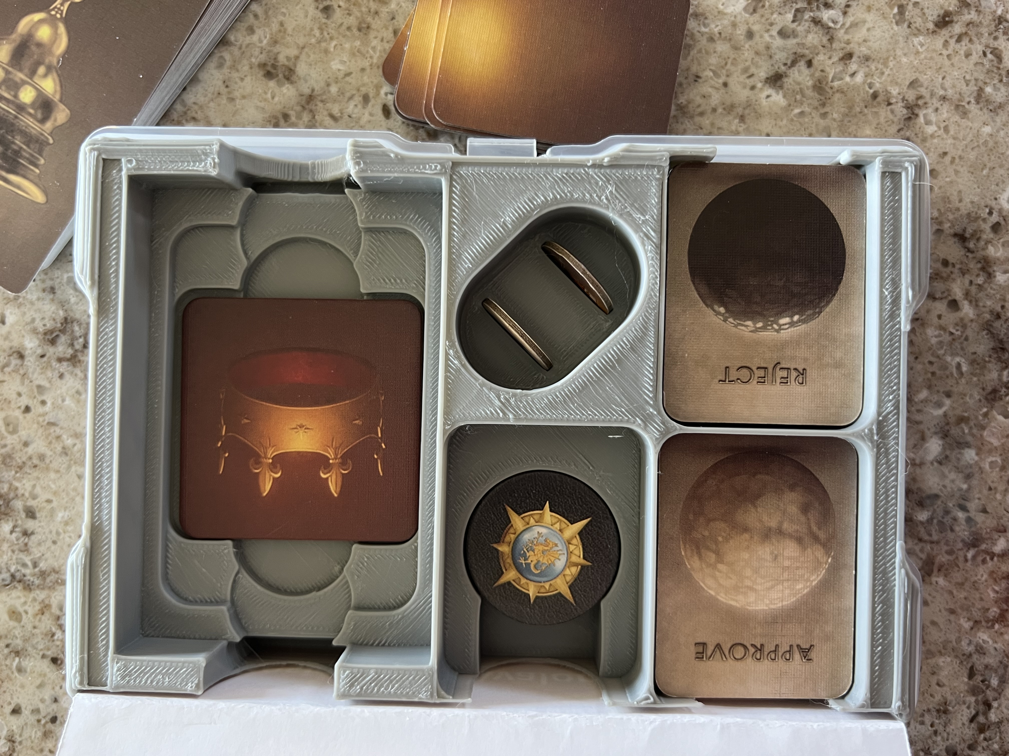 The Resistance: Avalon Photo Caddy Insert 3D model thumbnail