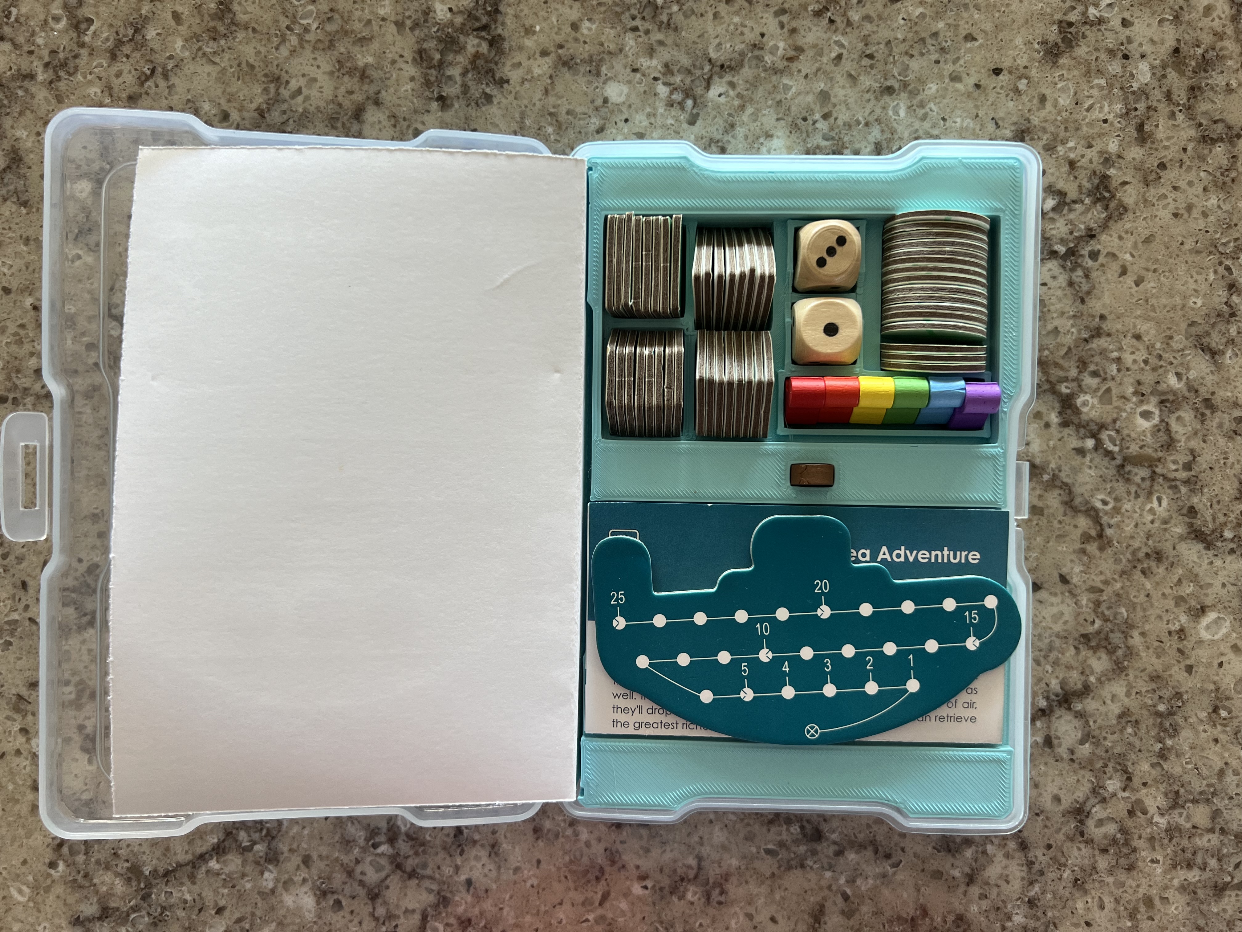 Deep Sea Adventure Insert for Photo Caddy 3D model thumbnail