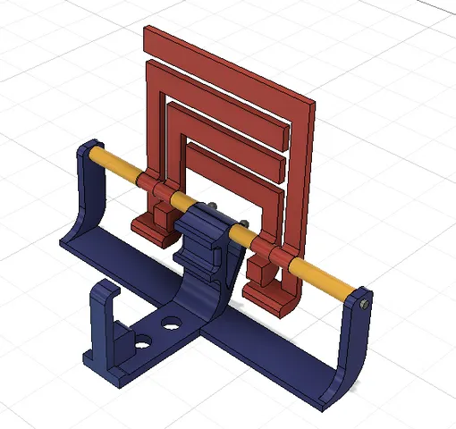 Mouth operated Deer Sled for fire buttons