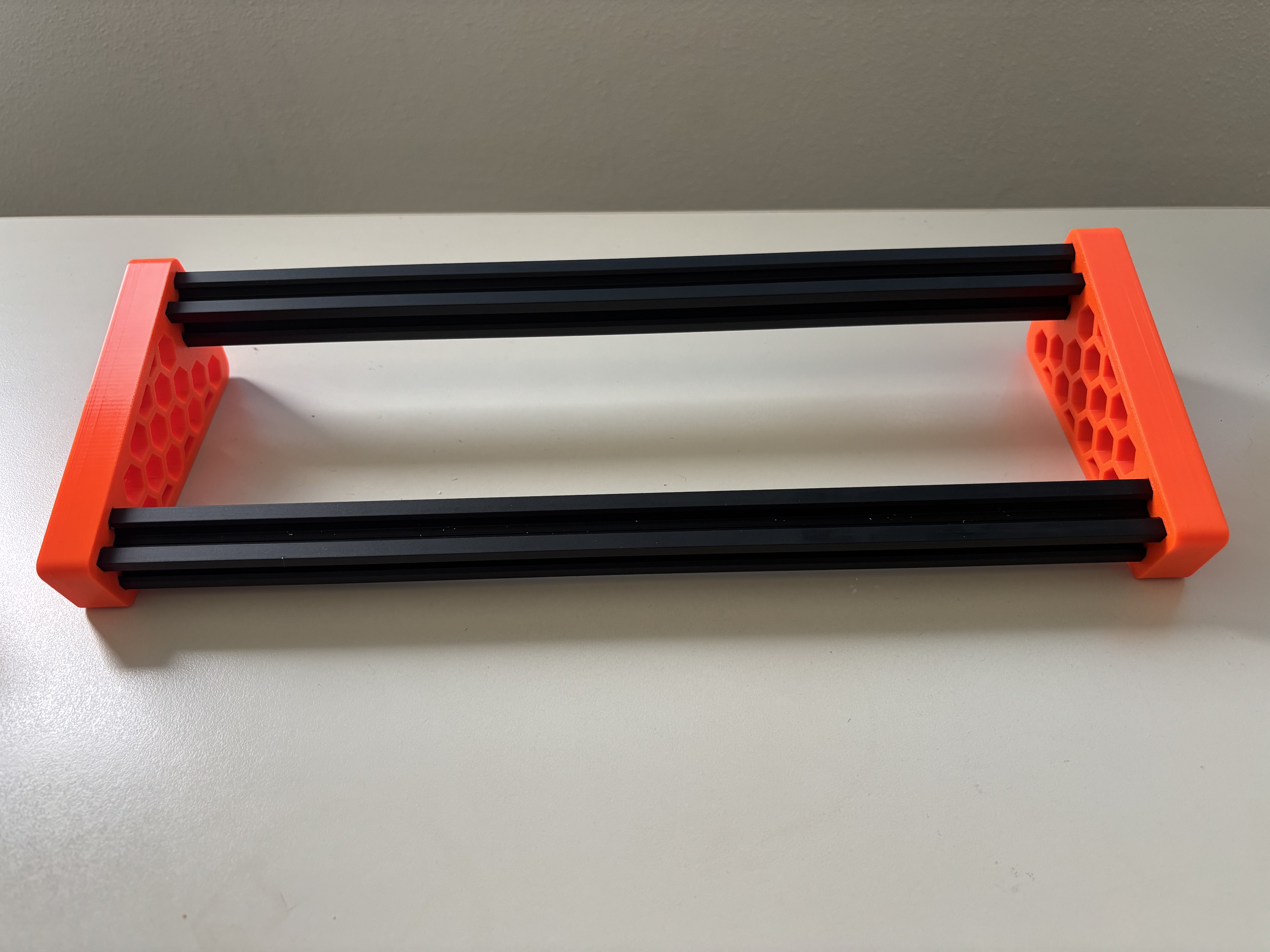 Exagon Guitar Pedalboard — Compact & Printable 3D model
