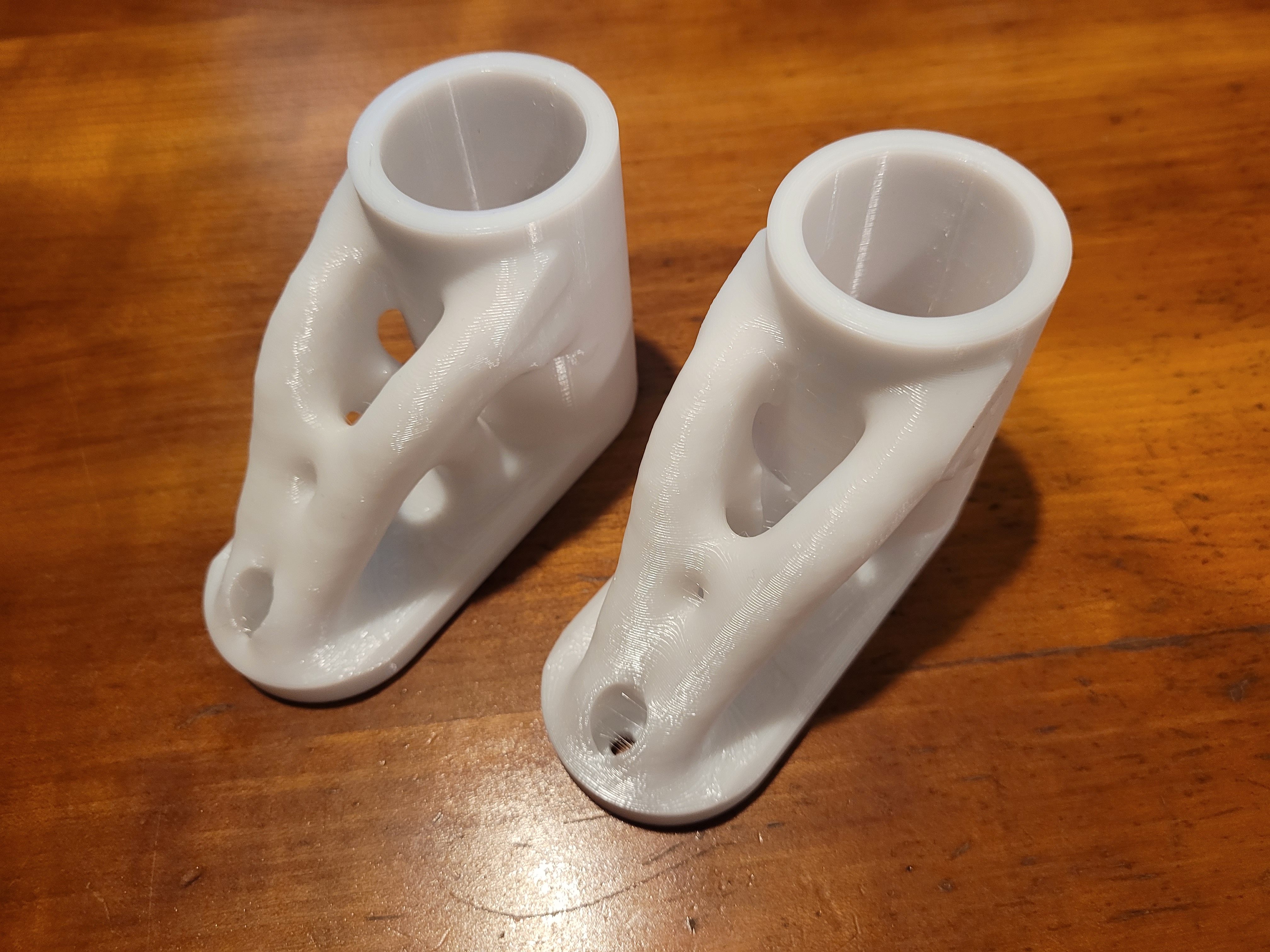 AI generated Shelf Bracket for 1" PVC pipe (O.D. 33.5mm or 1.32 inch)