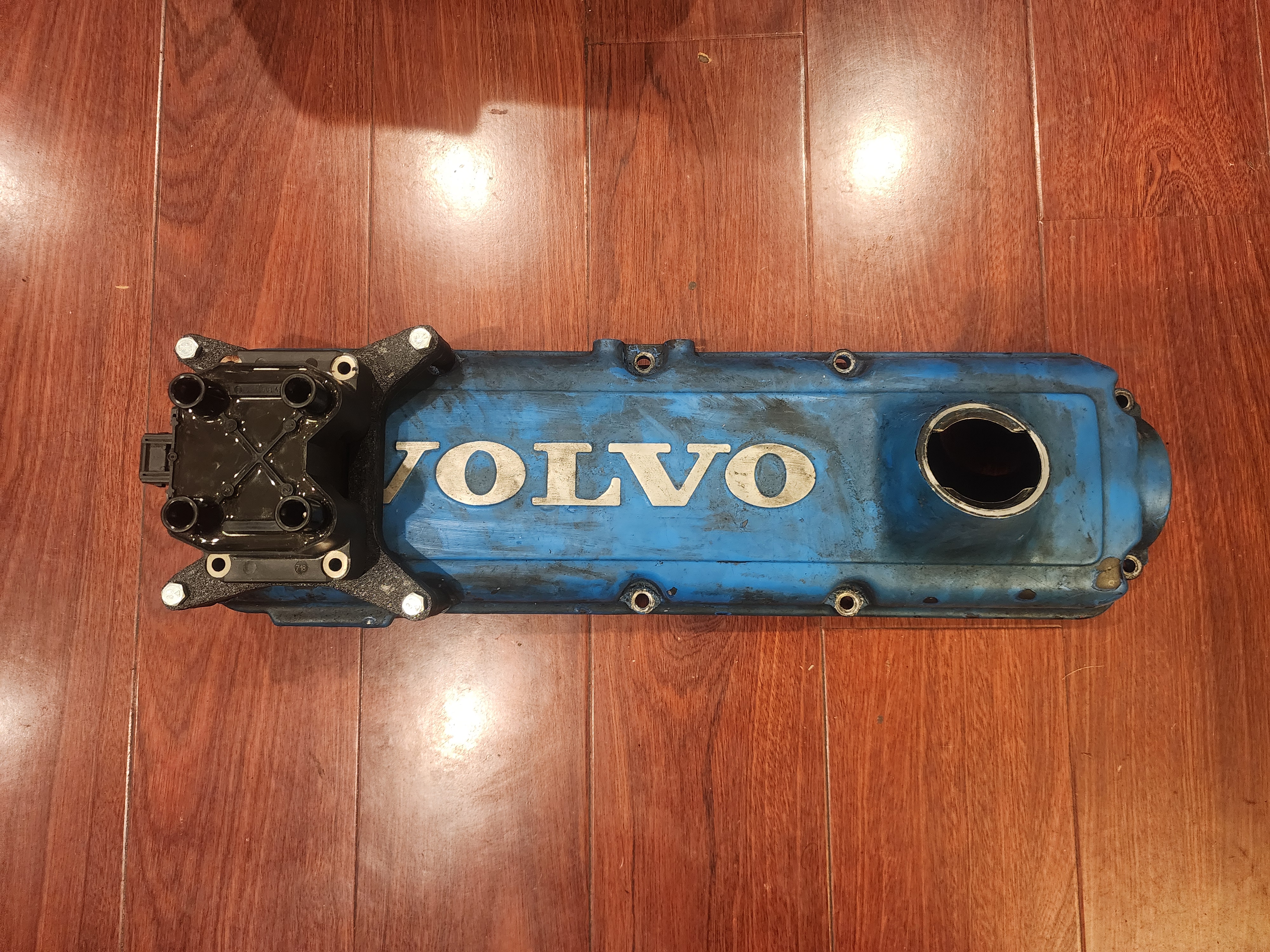 Volvo B230 valve cover bracket for Bosch 2x2 Wasted Spark Ignition Coil