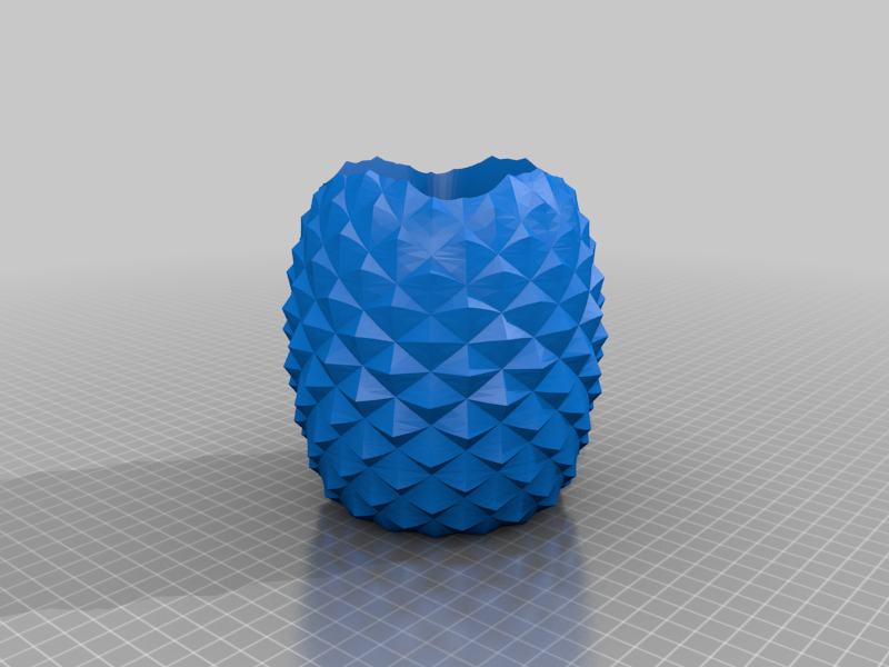 Pineapple Container by DocWilco | Download free STL model | Printables.com