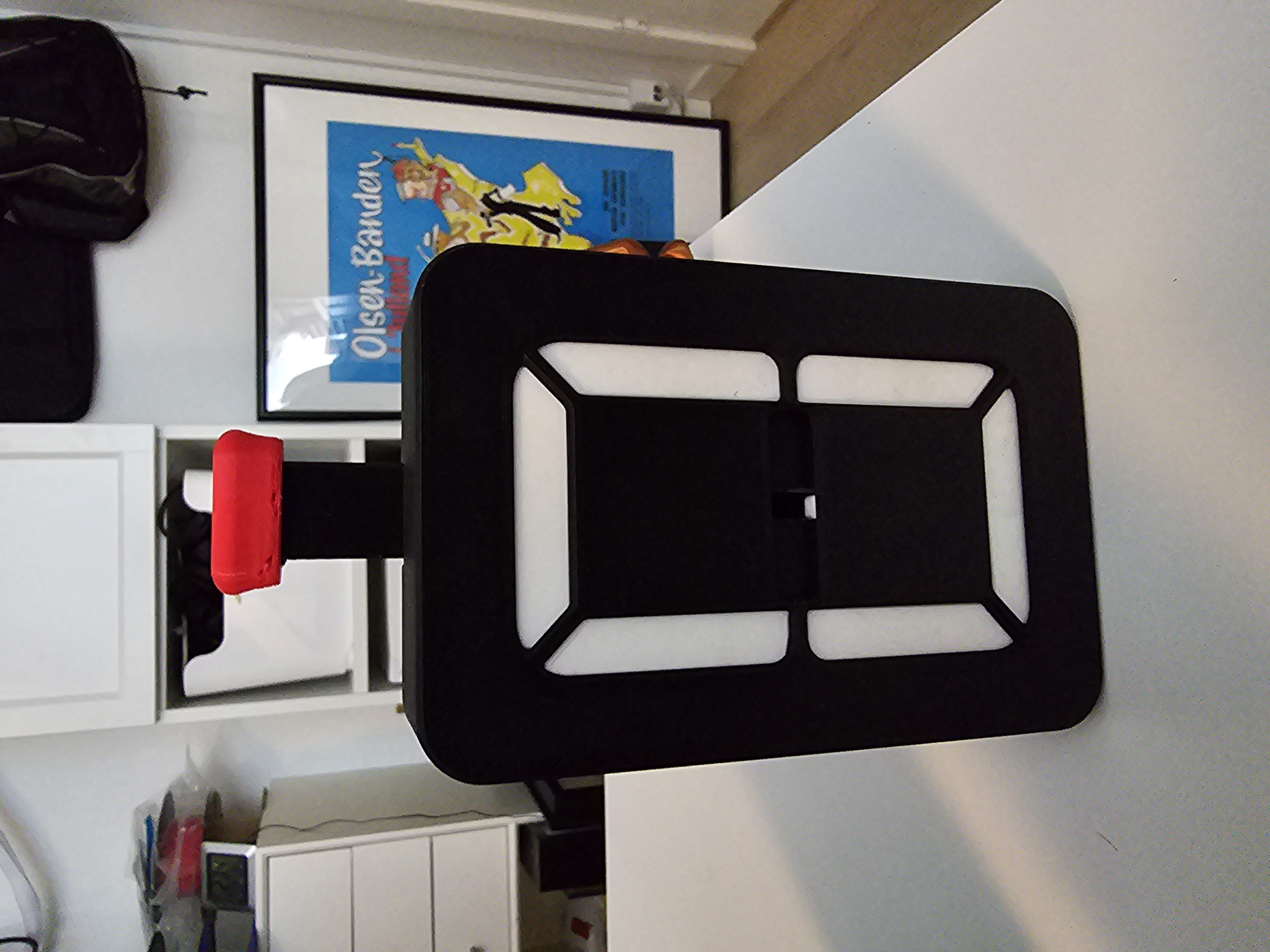 Modified "Push Action" part for 7 Segment Mechanical Counter