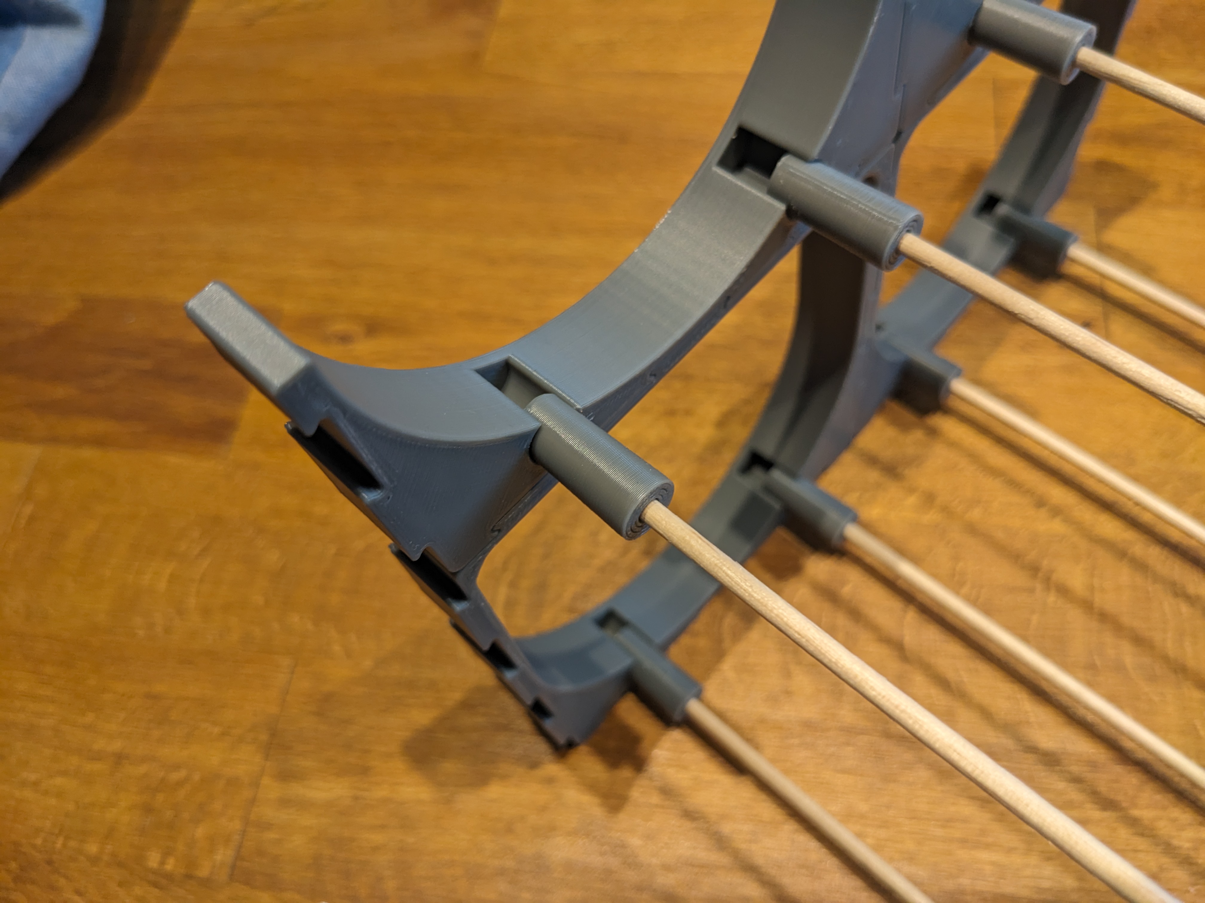 Bottle rack conector 3D model thumbnail