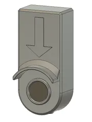 Fingerprint sensor box for gate or door opening