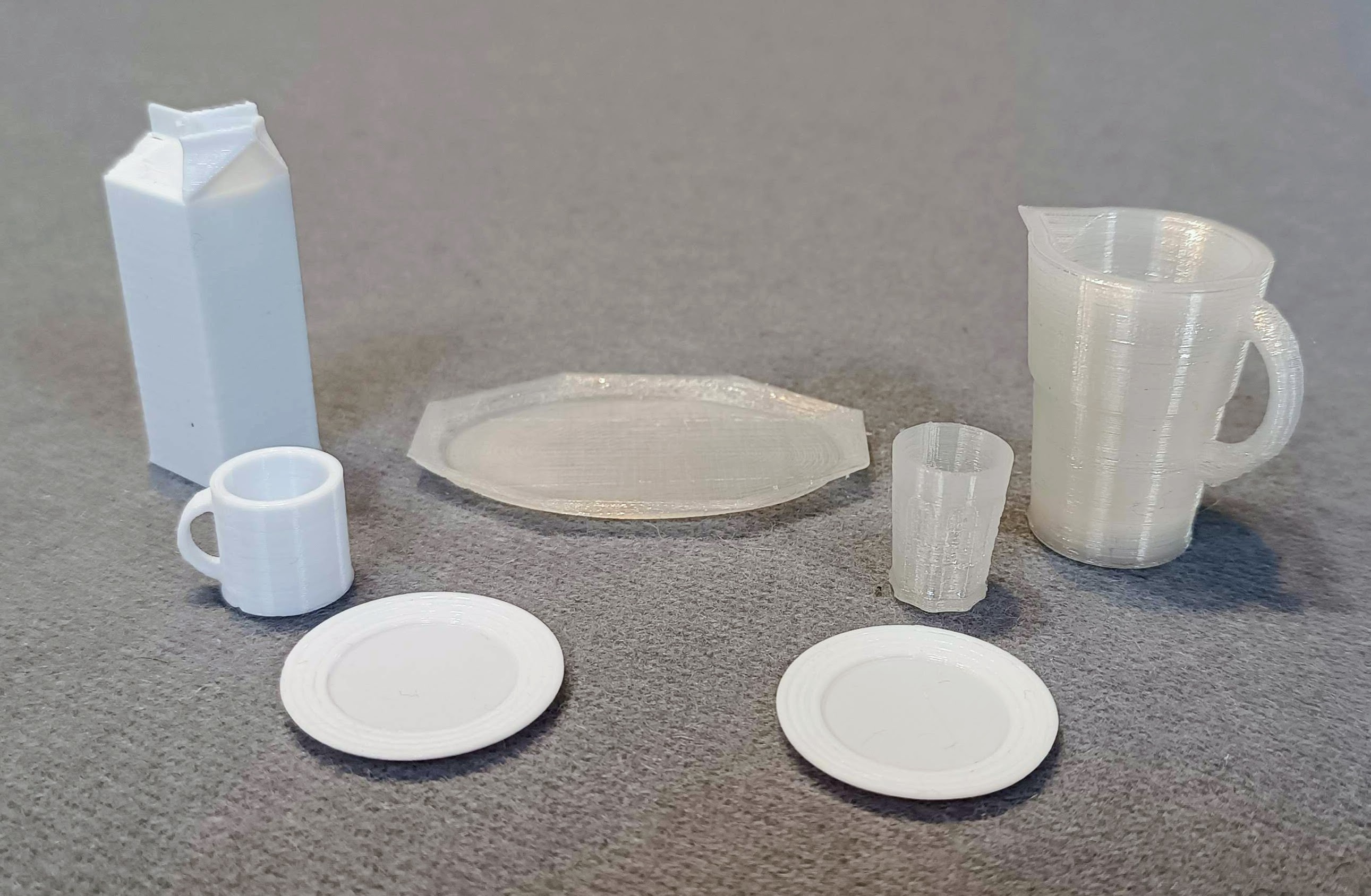 Barbie Doll Accessory Set - Chic Dining Collection