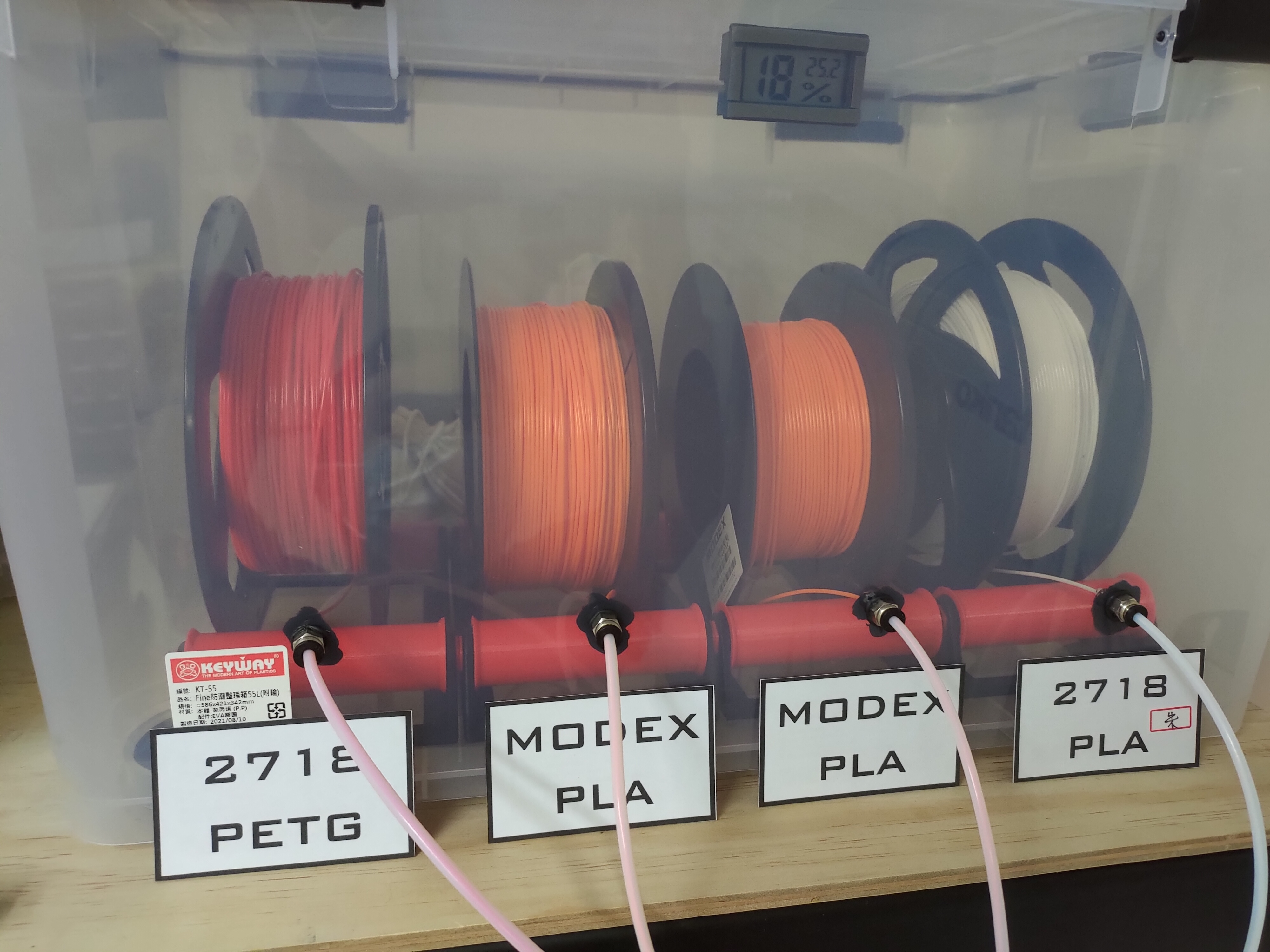 Compact Filament Spool Holder