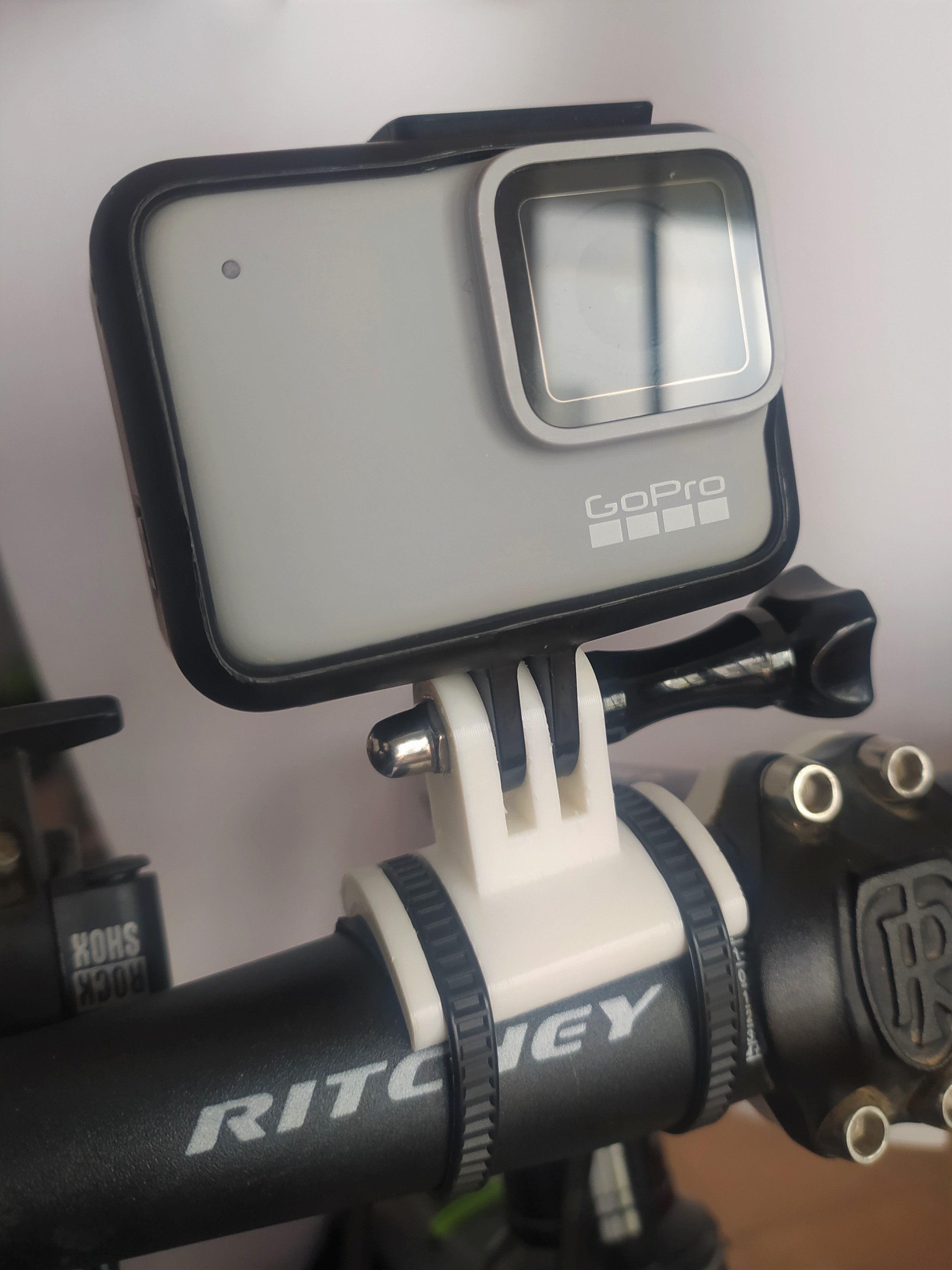 GoPro handlebar bike holder