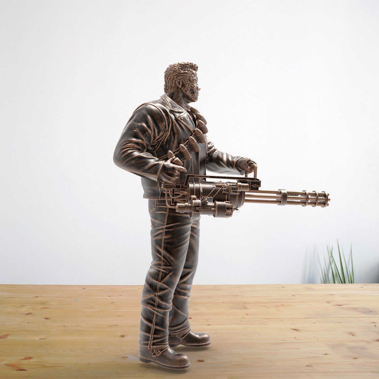 Miniatura 2 do modelo 3D The Terminator (Ready for casting)