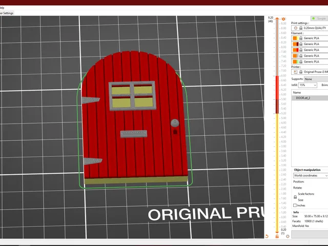 Simple Fairy door and windows
