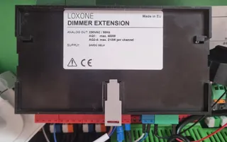 Loxone extension lock