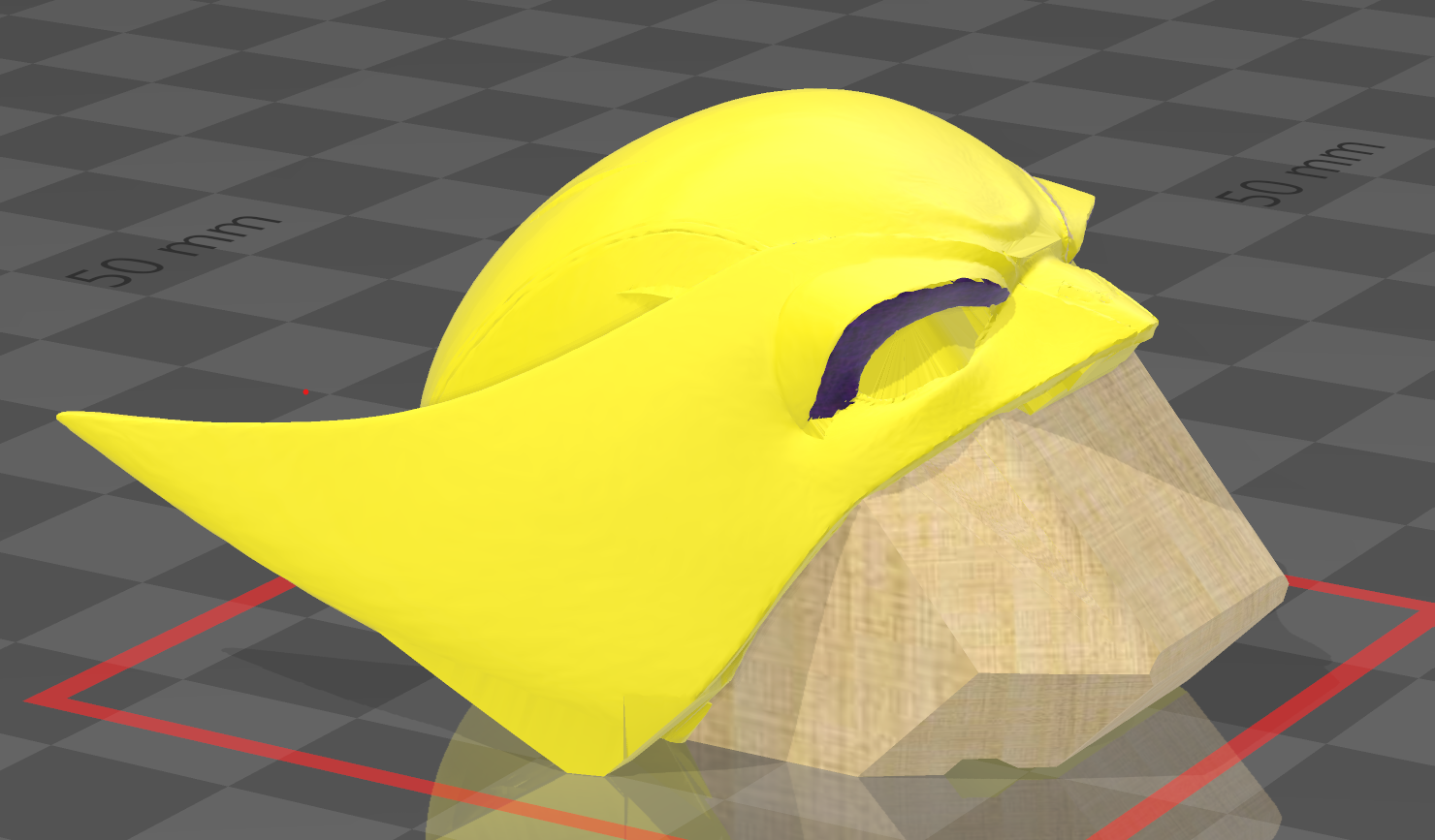 Miniatura 2 do modelo 3D Wolverine Dummy head