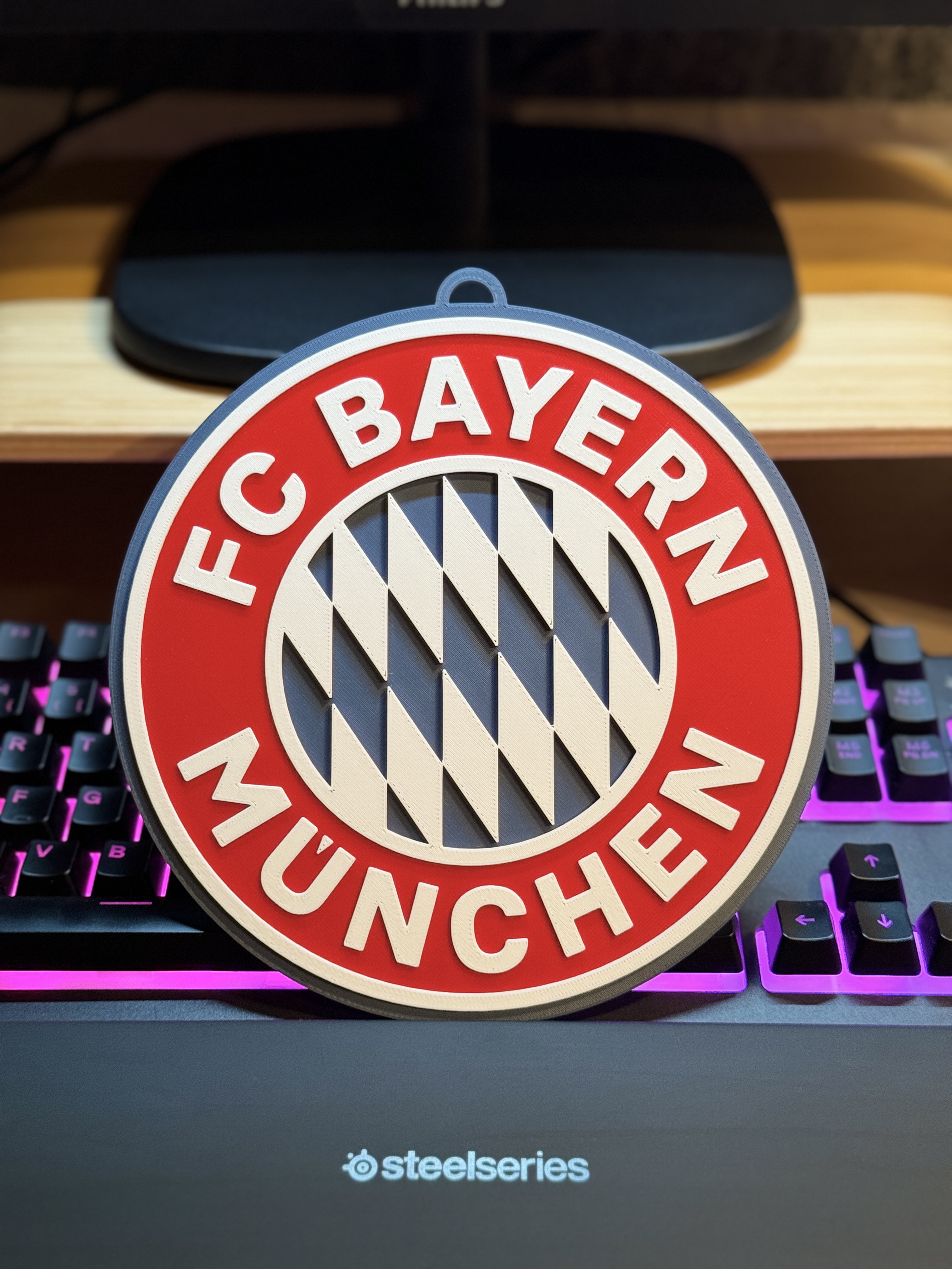 Logo mural - FC Bayern Munich