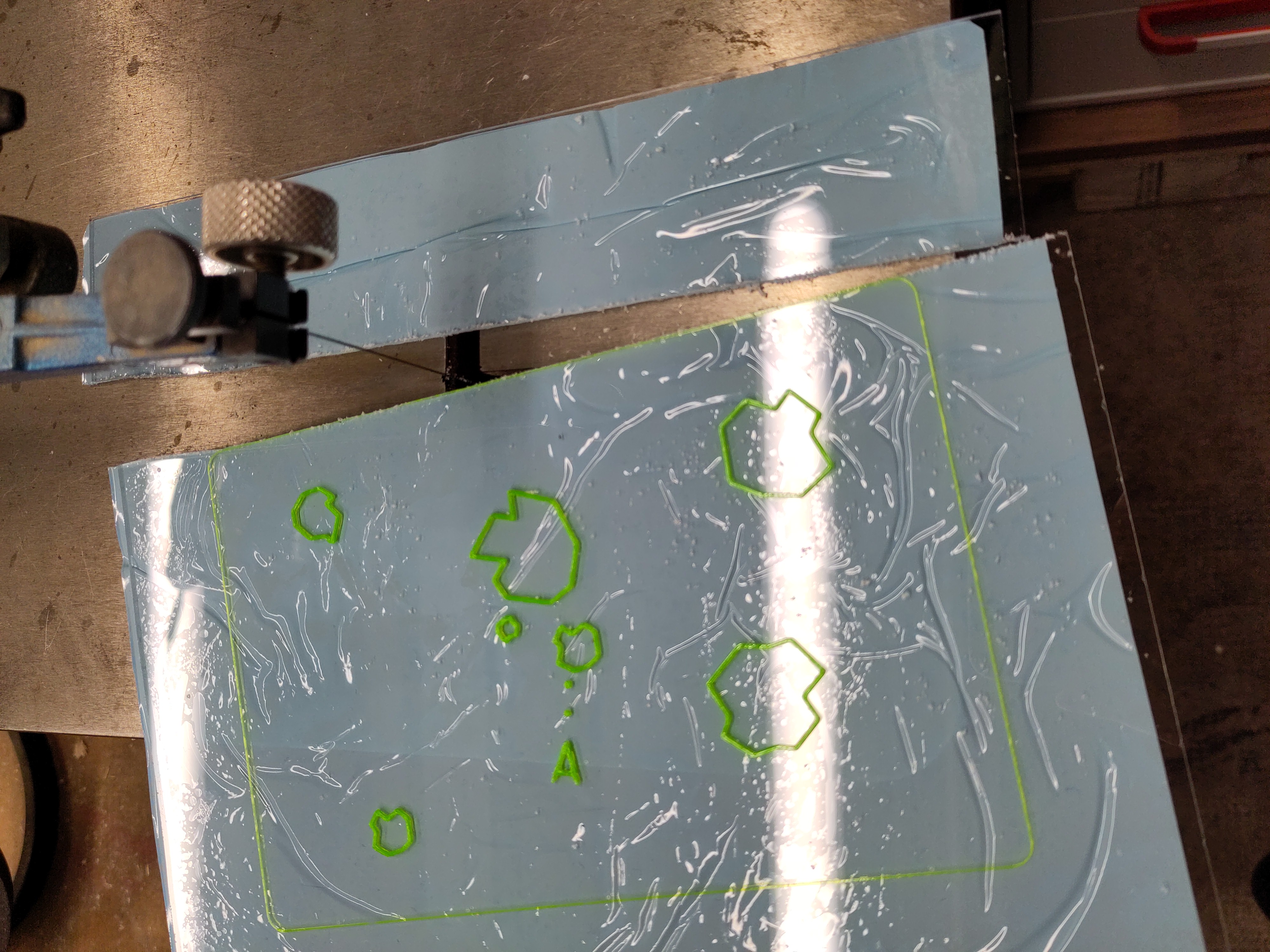 Asteroids Wall Art - Remix print on (PETG-) sheets — miniatura 3
