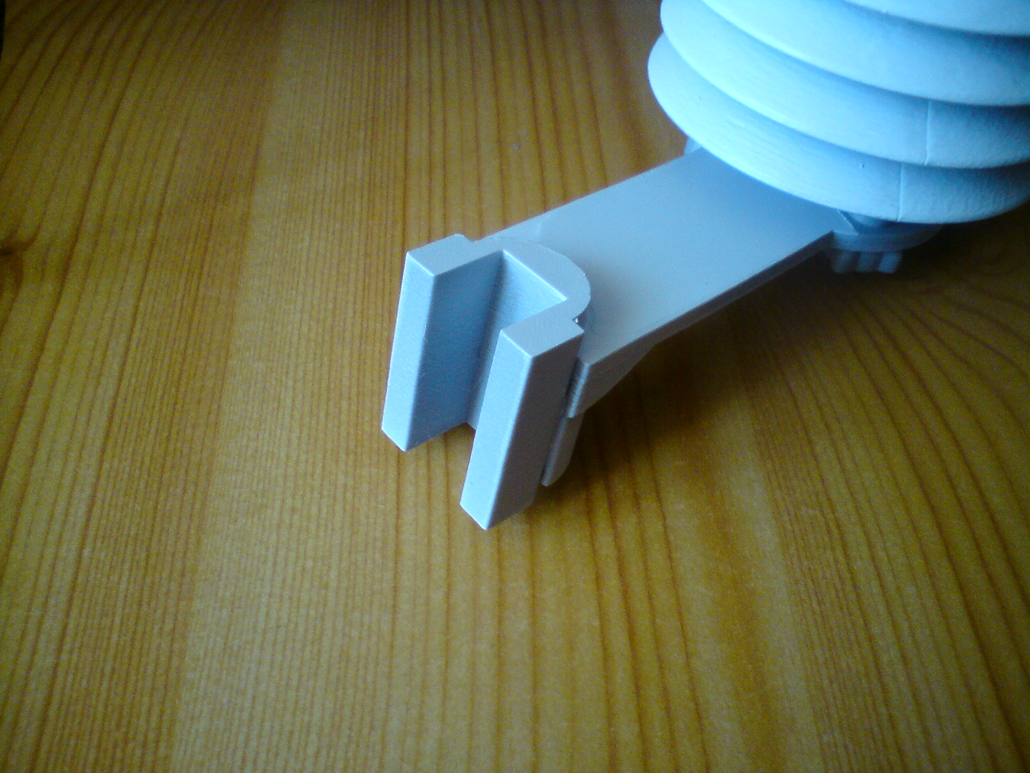 Hardware-Free Radiation Shield Square Mount