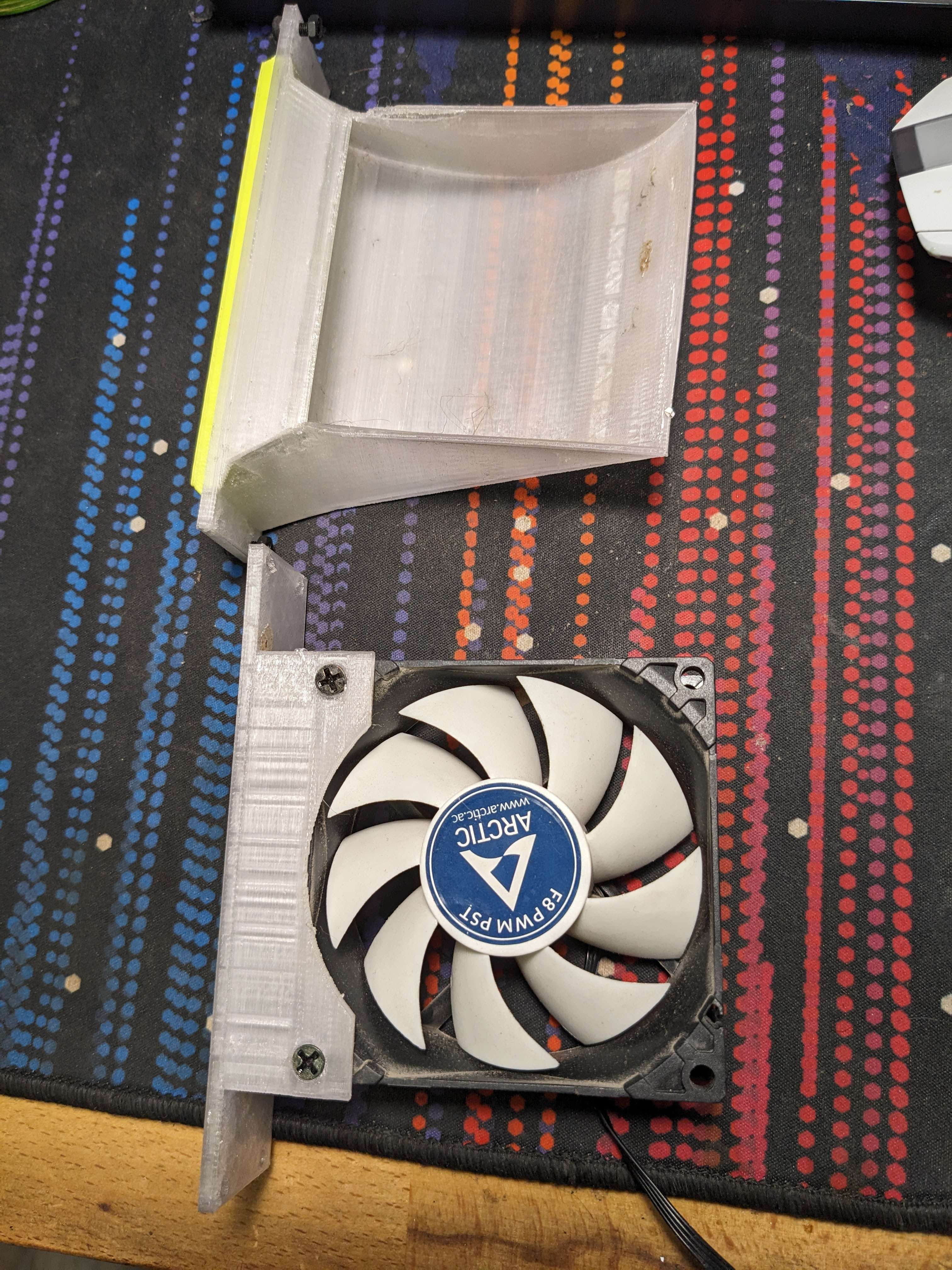 Eurorack Fan and Ductwork by Beefdip Download free STL model