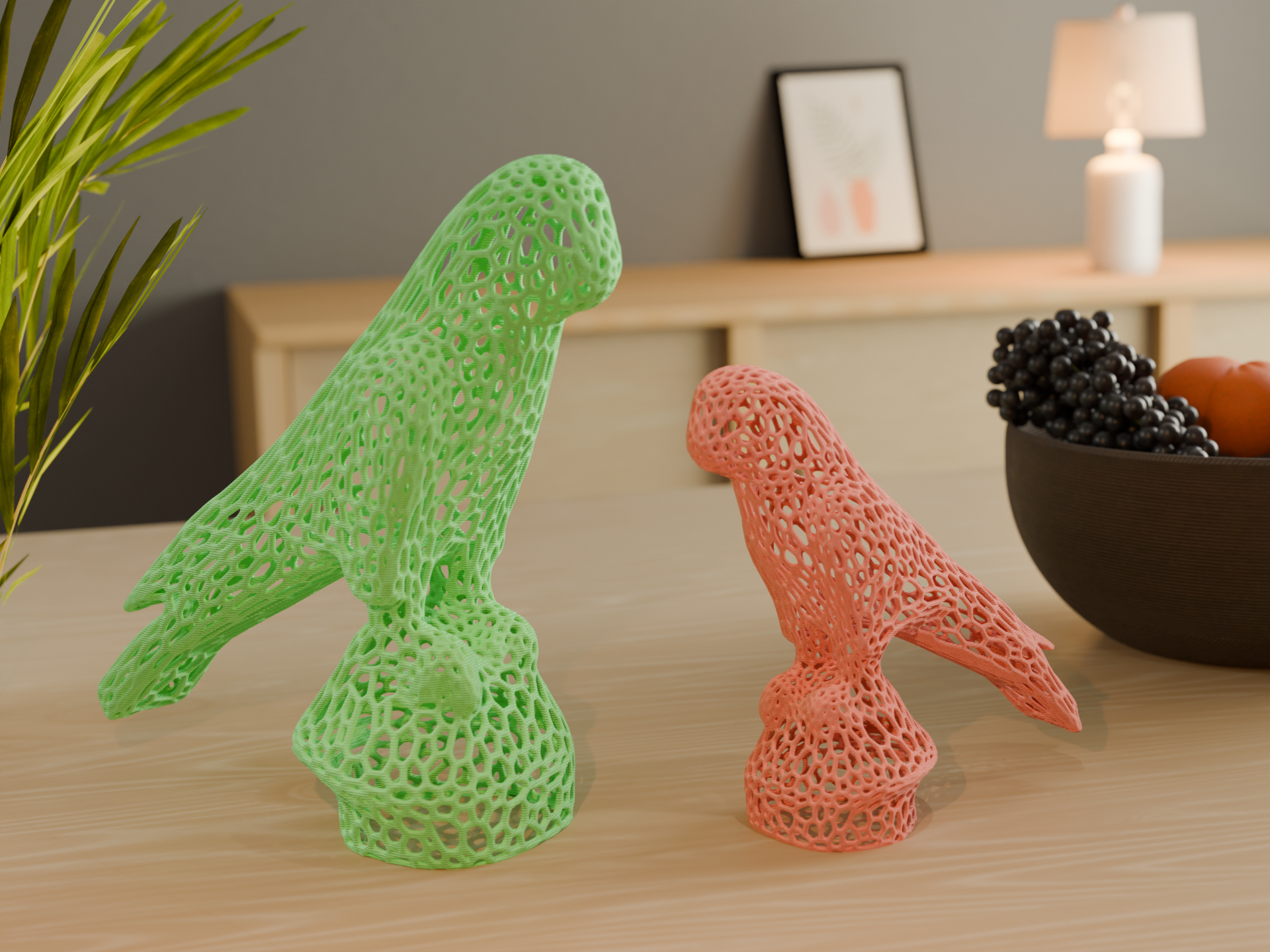 Voronoi Parrot