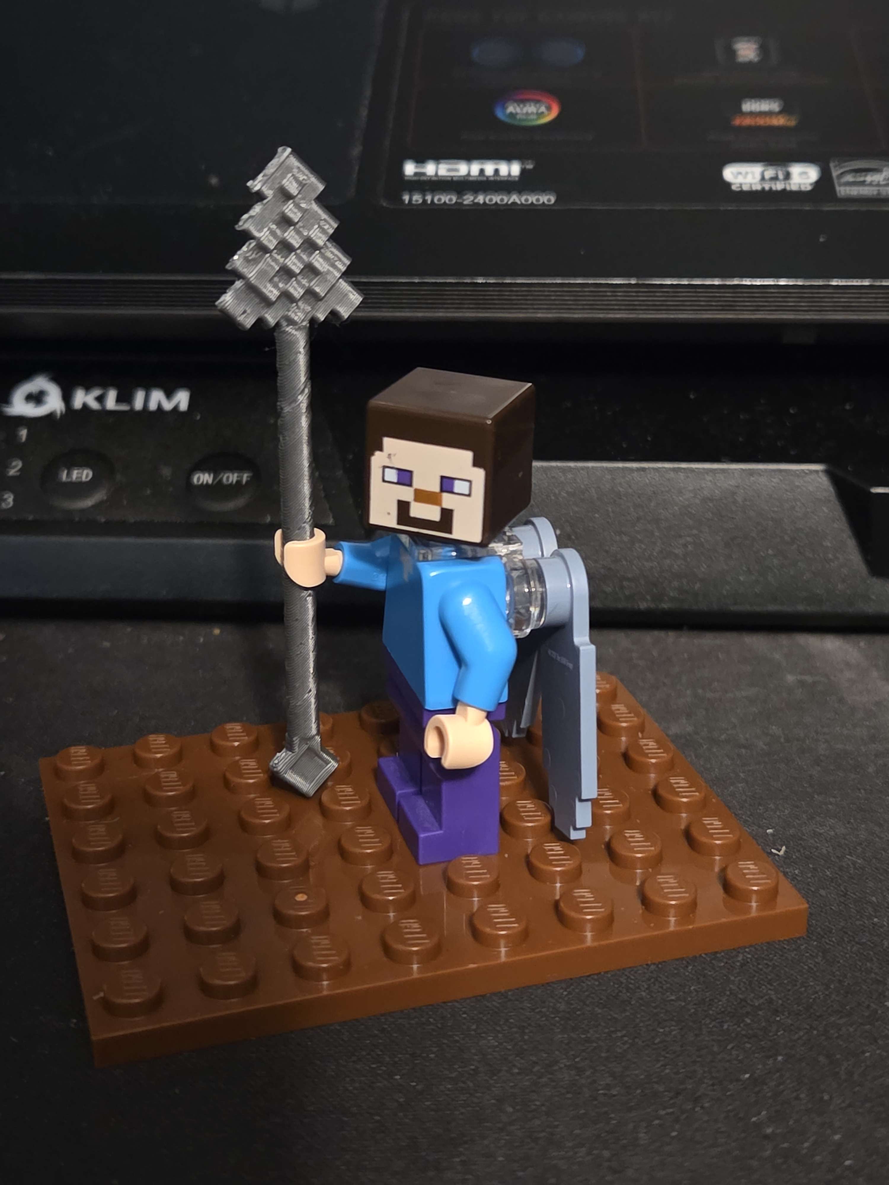 LEGO Minecraft Compatible Spear