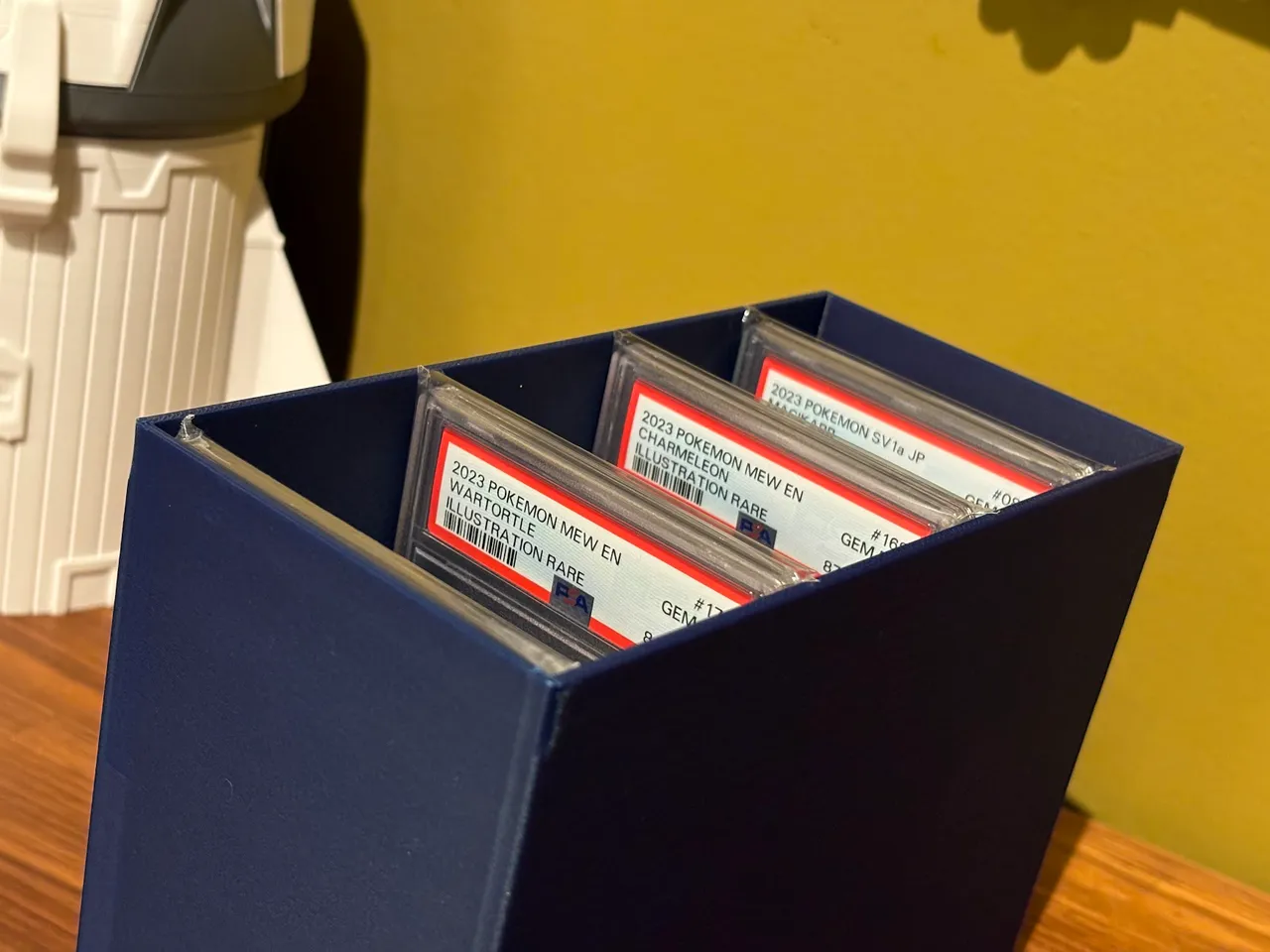 Graded slab storage box (PSA tested) by E1_Patronaire | Download free STL  model | Printables.com