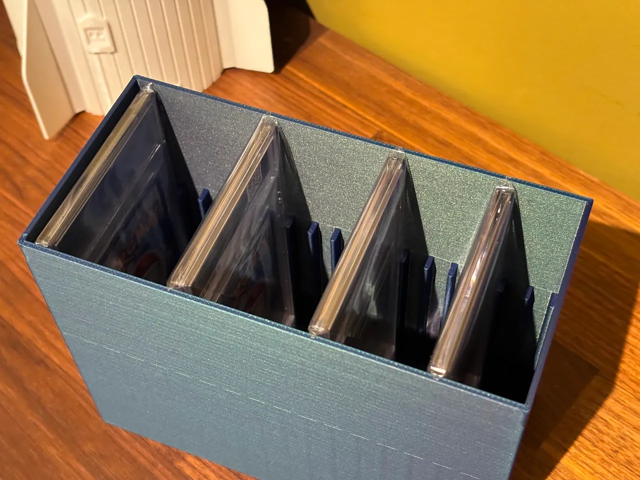 box for psa graded cards Hobby Defense Graded Card Case, 3 Row Graded Card Storage Box, Trading Card Case, Psa Card Cases For Sports Cards Case, Psa Slab main image 1