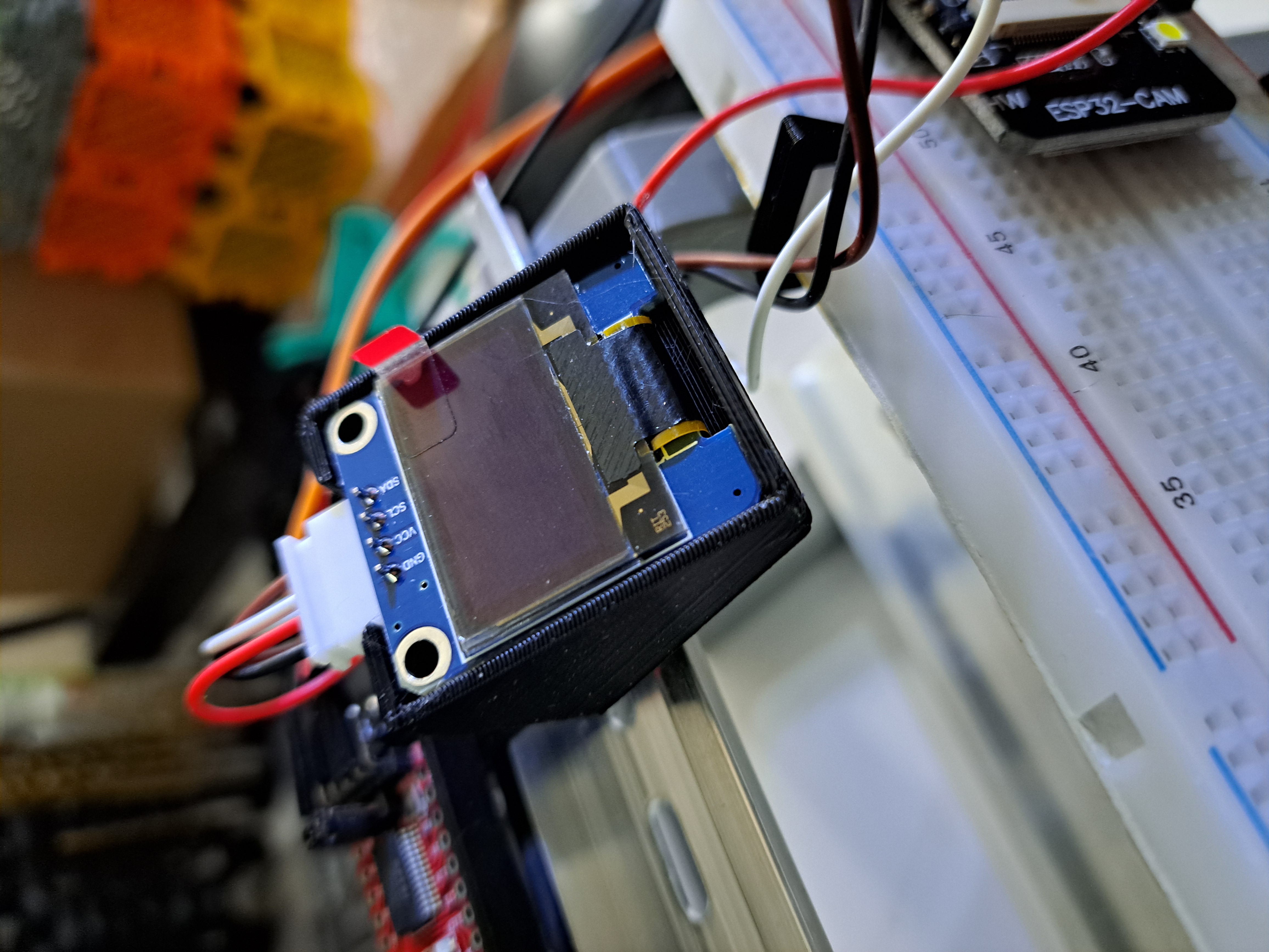 0.96 SSD1306 OLED holder